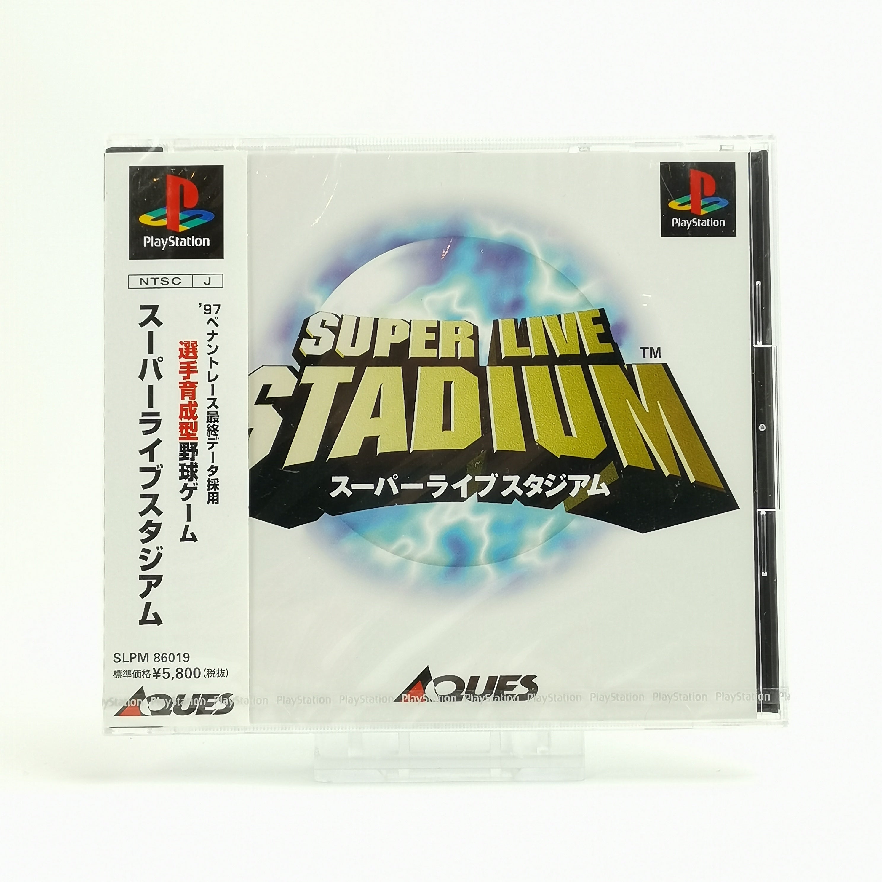 Playstation 1 Spiel – Super Live Stadium (NTSC-J Neu)