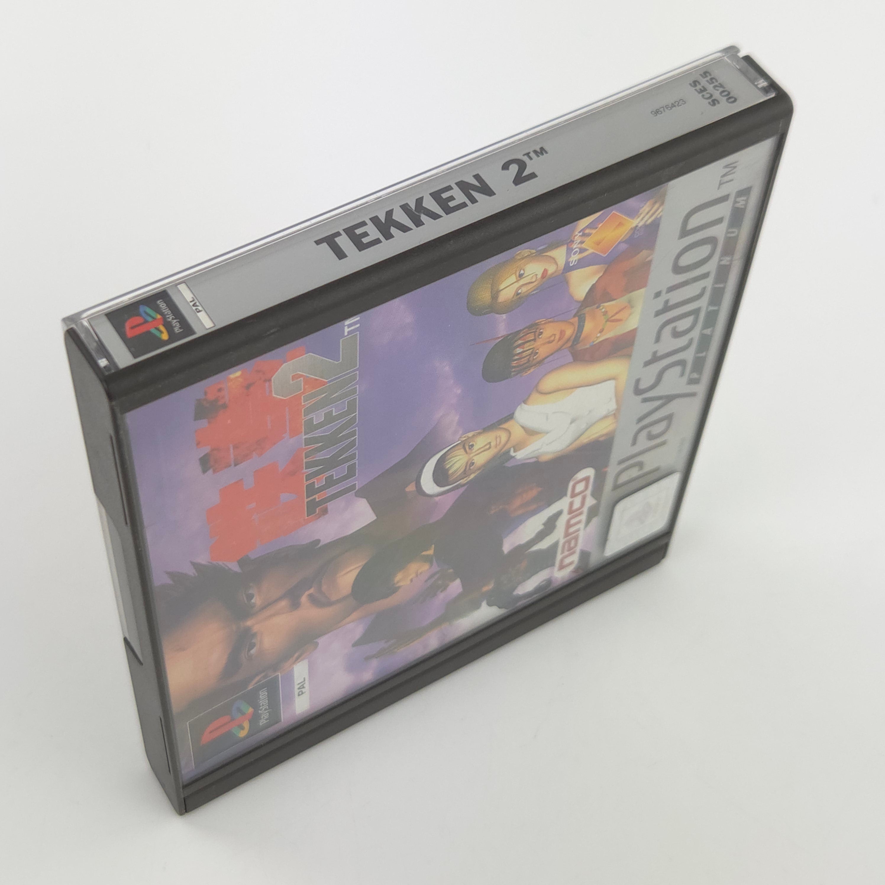 Sony Playstation 1 Spiel Tekken 2 Point Blank Demo OVP PAL