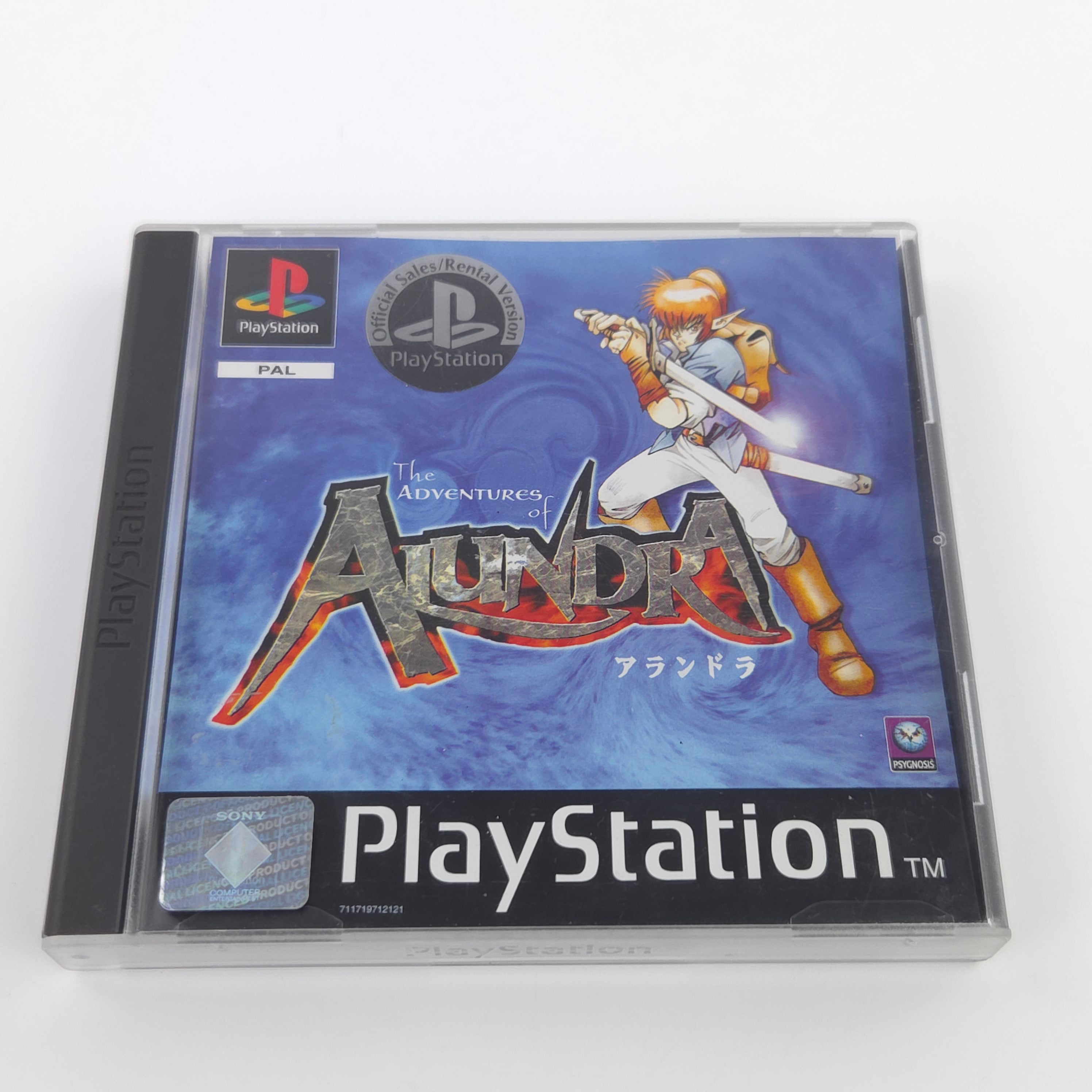 Playstation 1 Spiel – The Adventures of Alundra (OVP PAL)