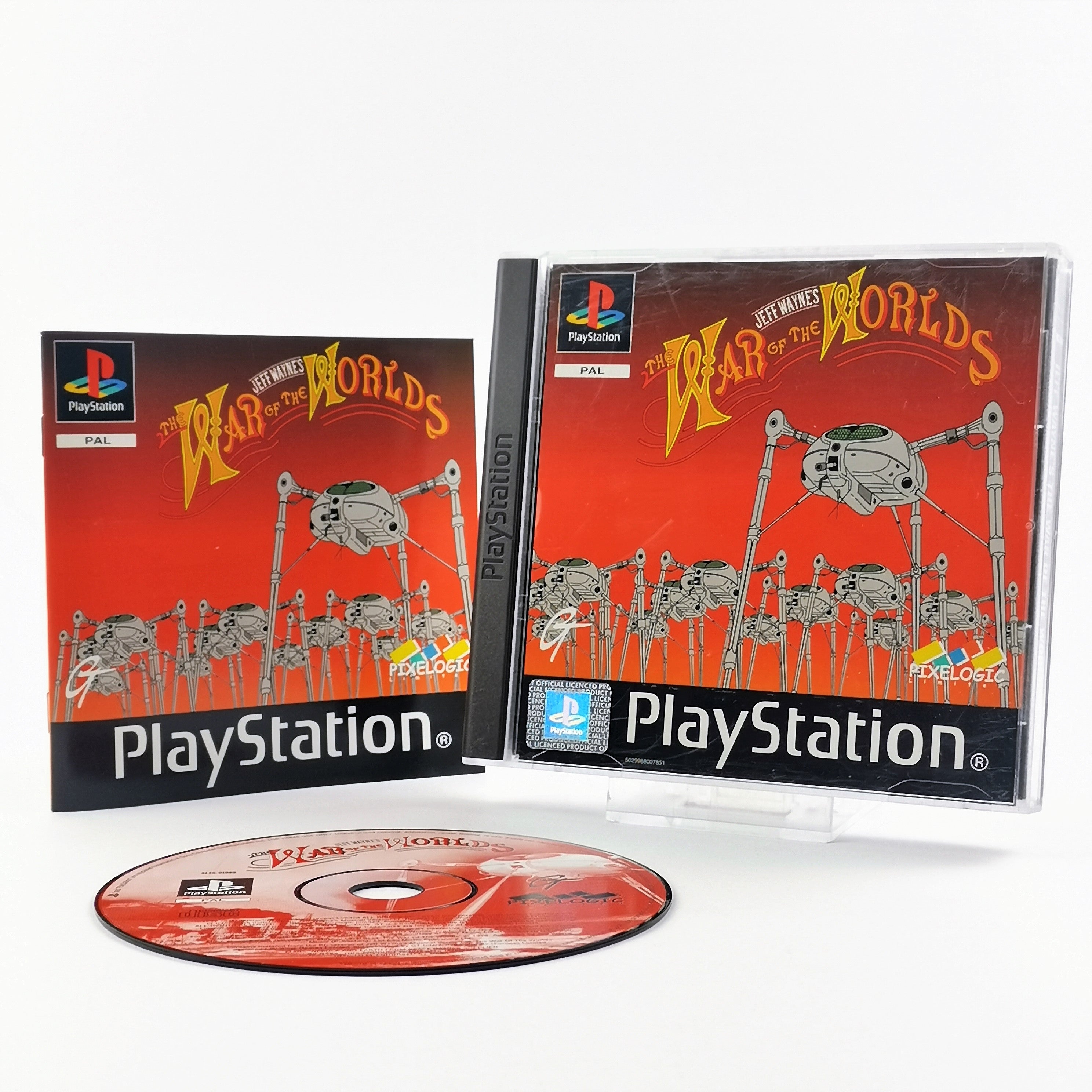 Playstation 1 Spiel – The War of the Worlds OVP PAL