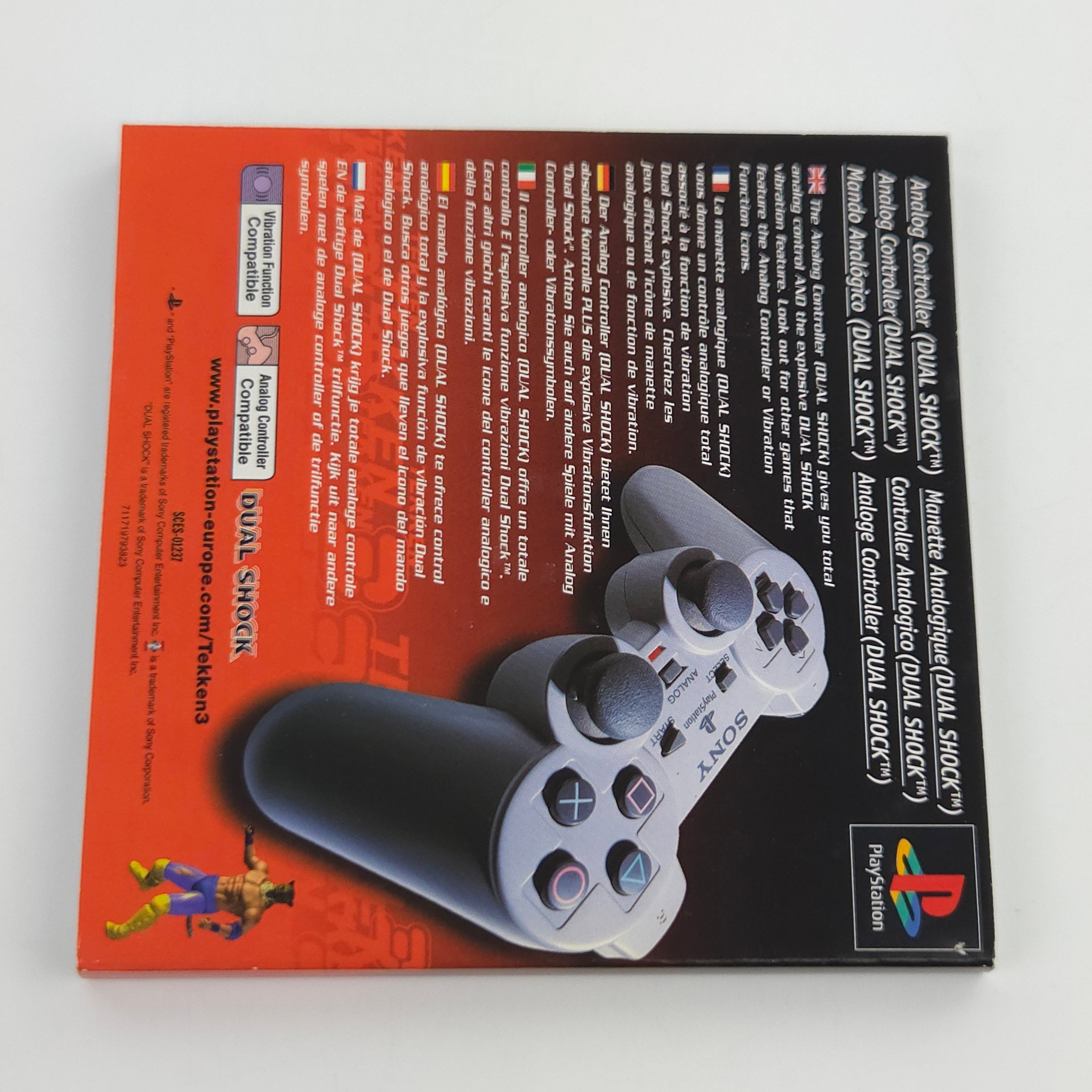 Playstation 1 Spiel Tekken 3 PS1 Platinum OVP PAL EUR