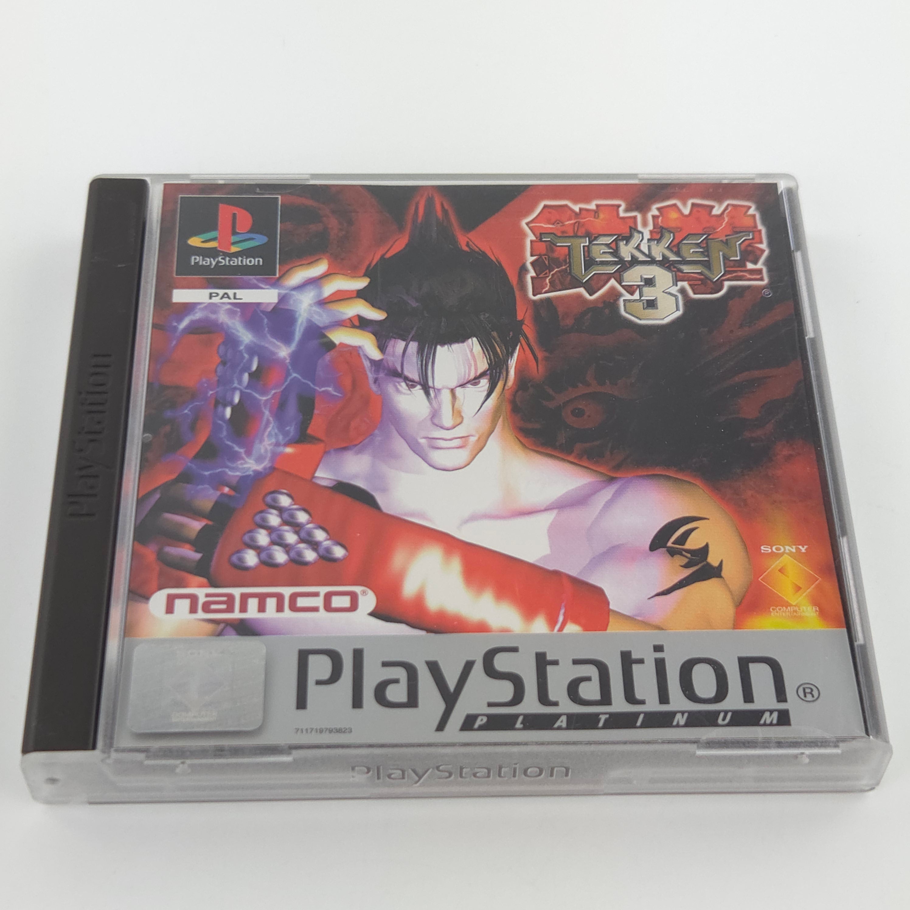 Playstation 1 Spiel Tekken 3 PS1 Platinum OVP PAL EUR