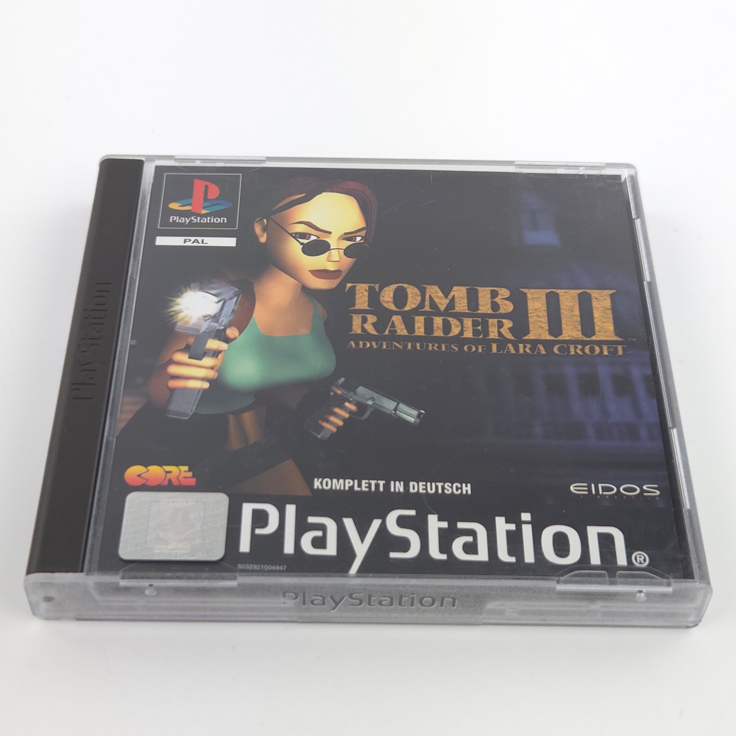 PlayStation Spiel – Tomb Raider III (PS1 PAL OVP)