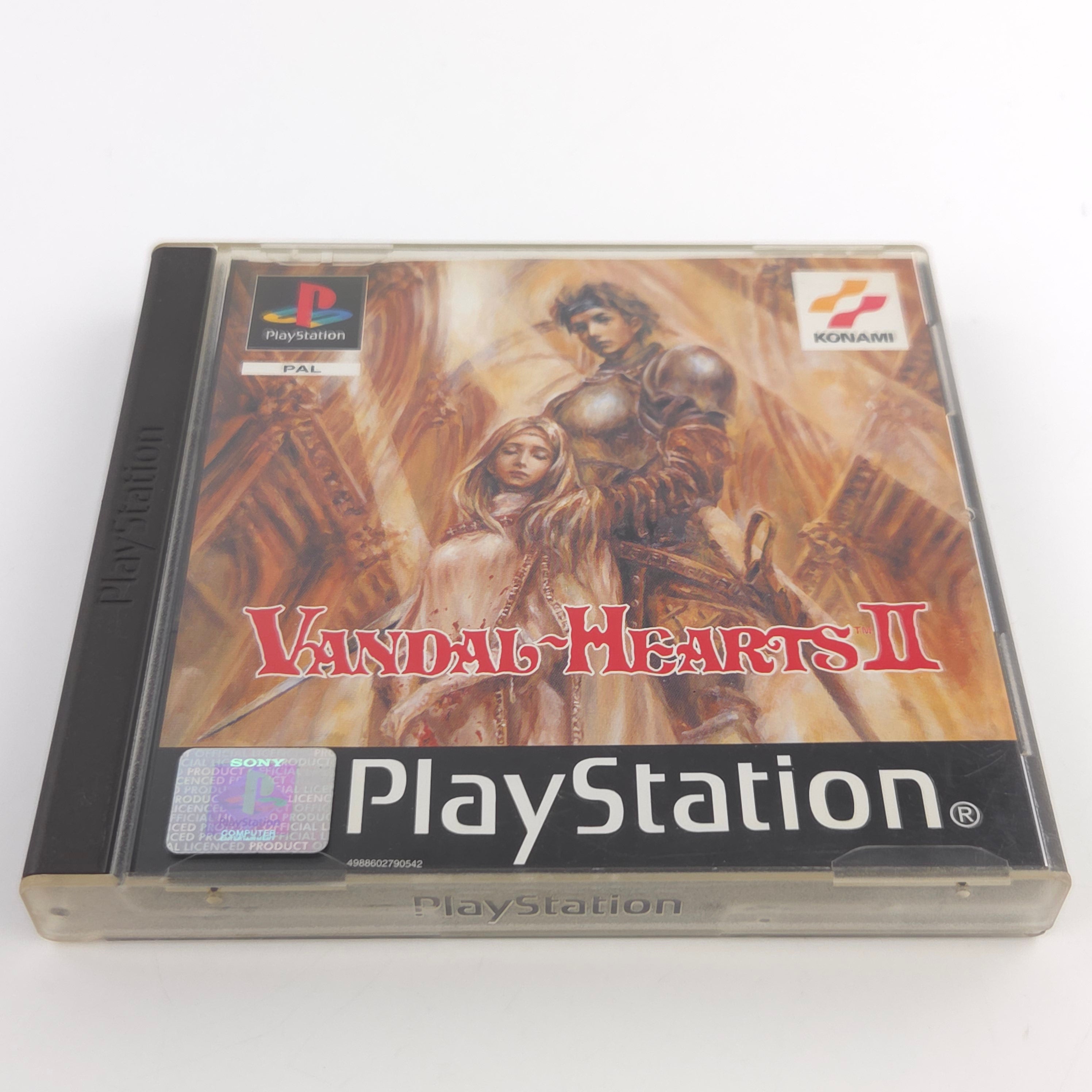 PlayStation Spiel – Vandal Hearts II + Suikoden II (PAL)
