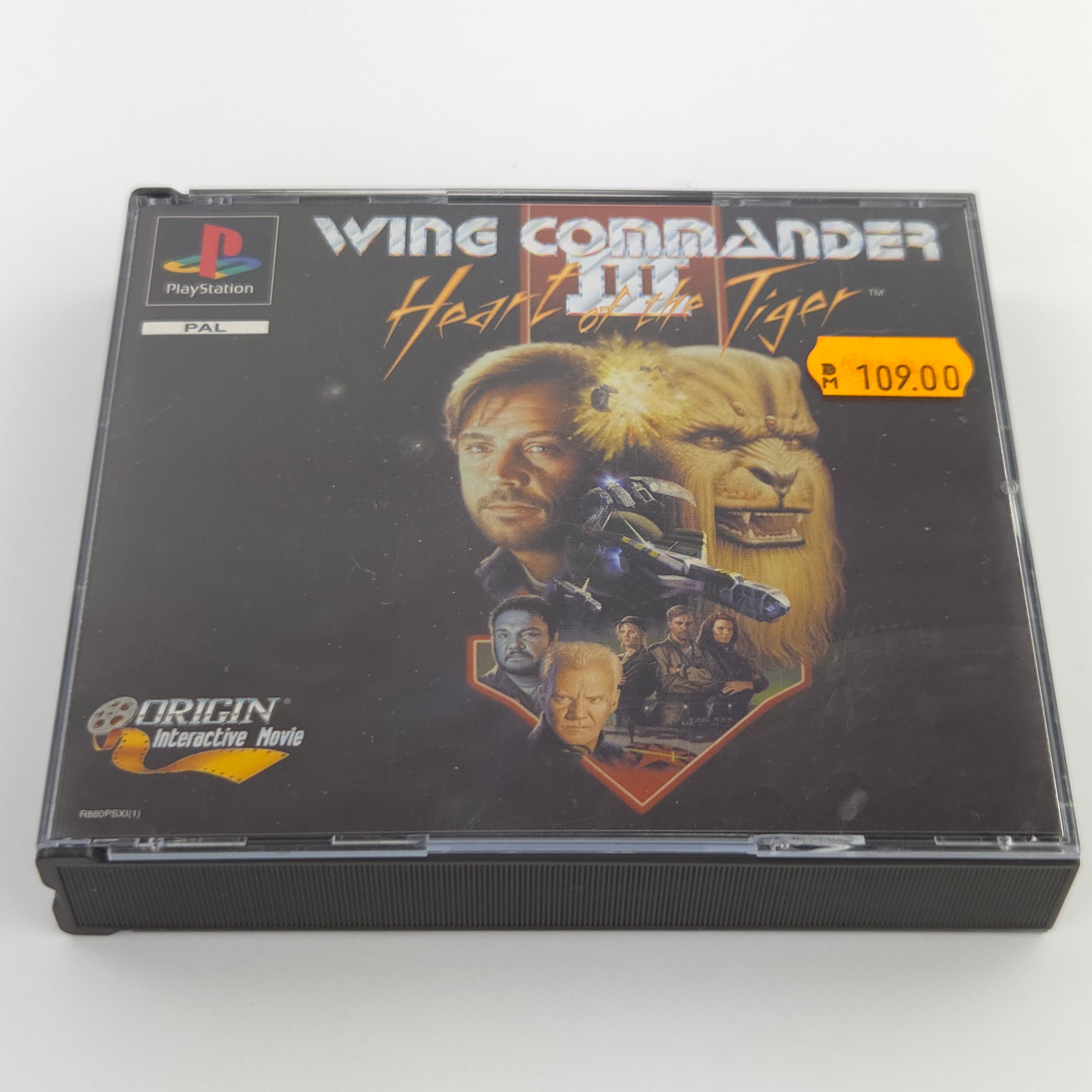 Sony Playstation Spiel Wing Commander III PS1 OVP PAL DE
