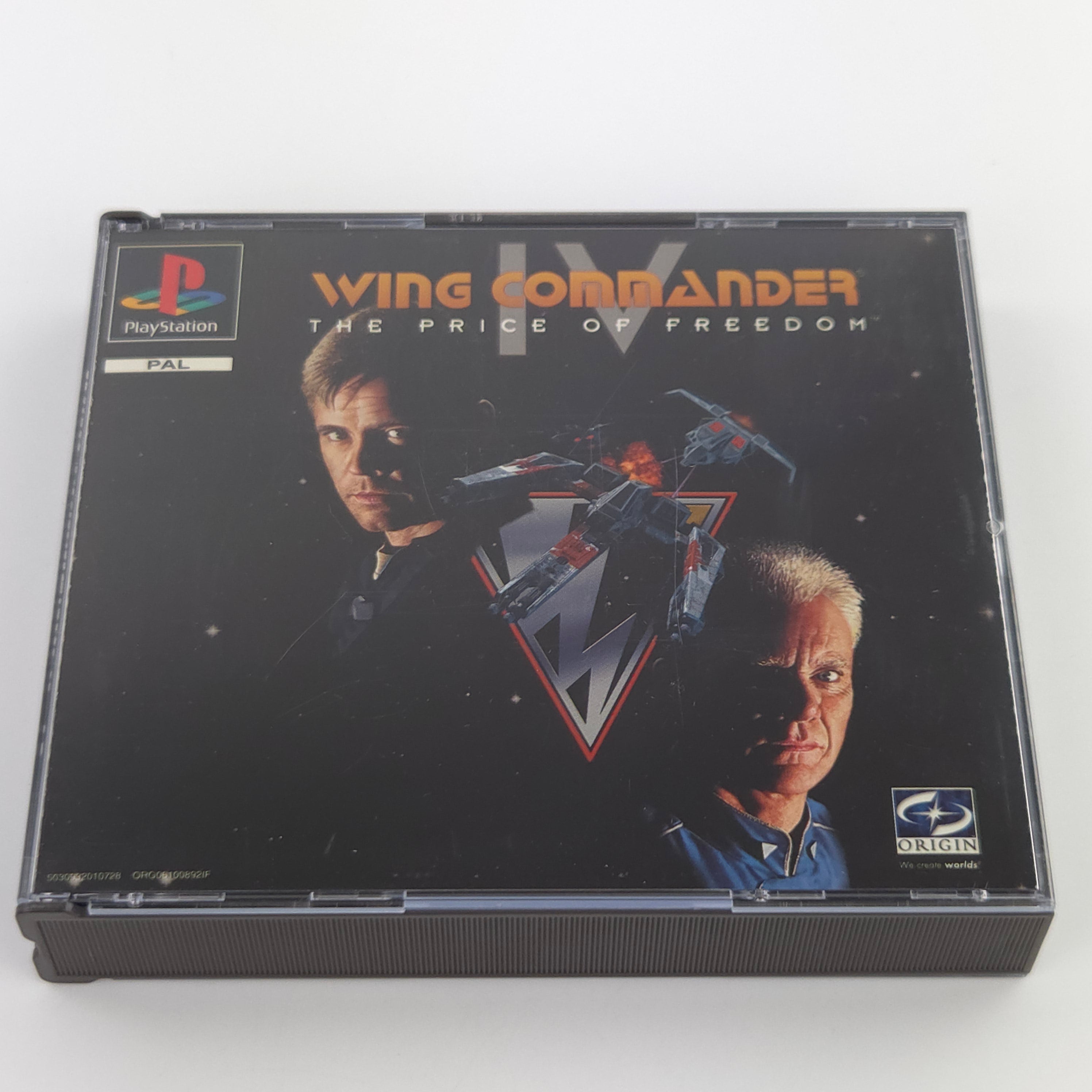 Playstation 1 Spiel Wing Commander IV PS1 OVP PAL DE