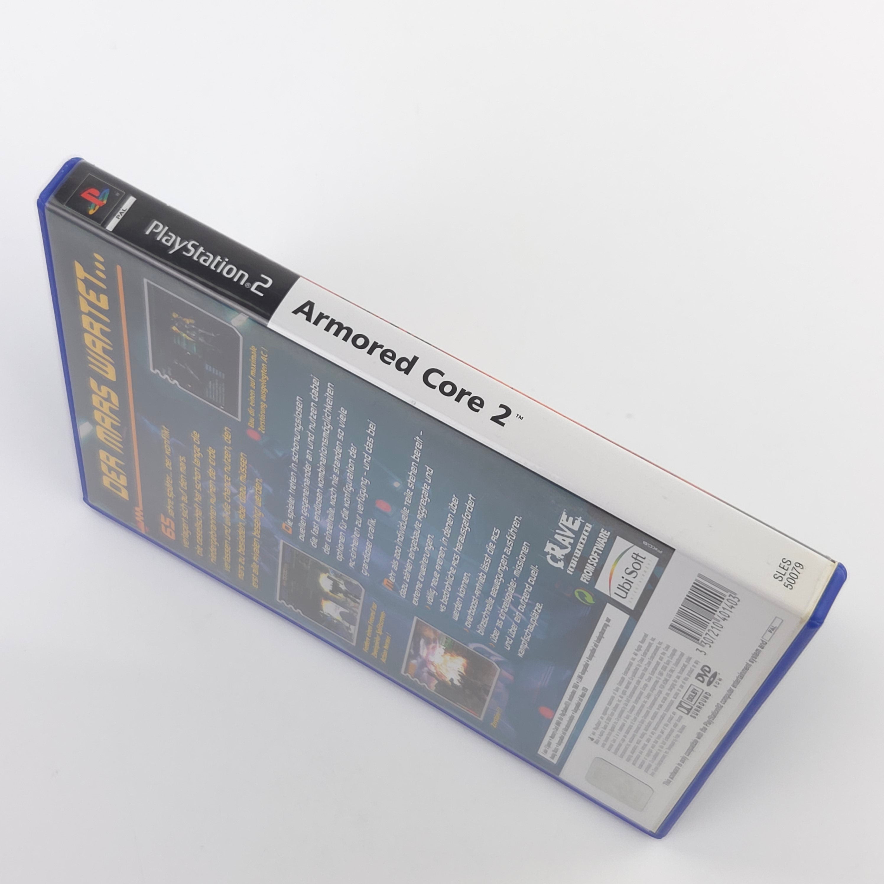 Playstation 2 Spiel – Armored Core 2 (PS2 DE PAL OVP)