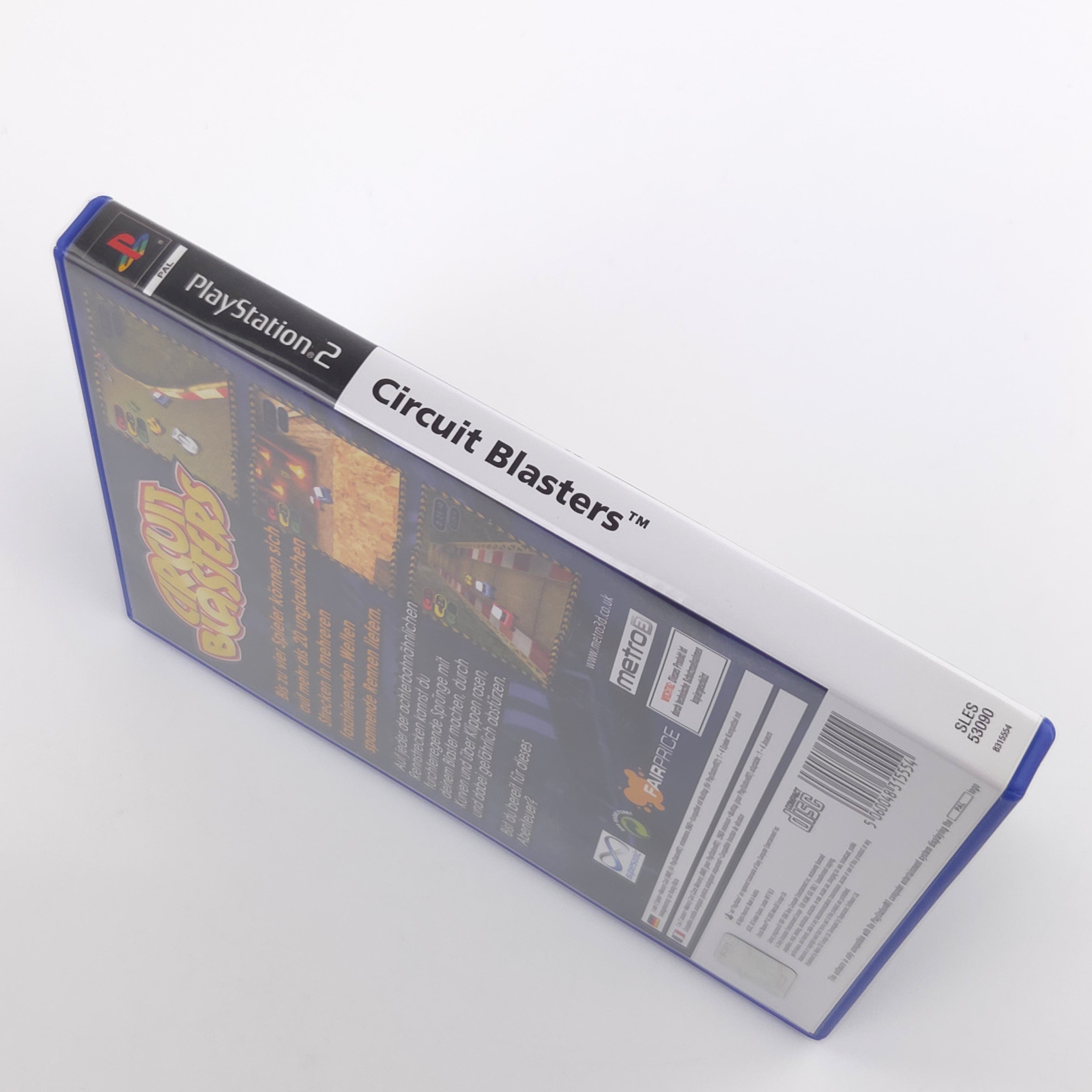 Playstation 2 Spiel – Circuit Blasters (PS2 OVP PAL)