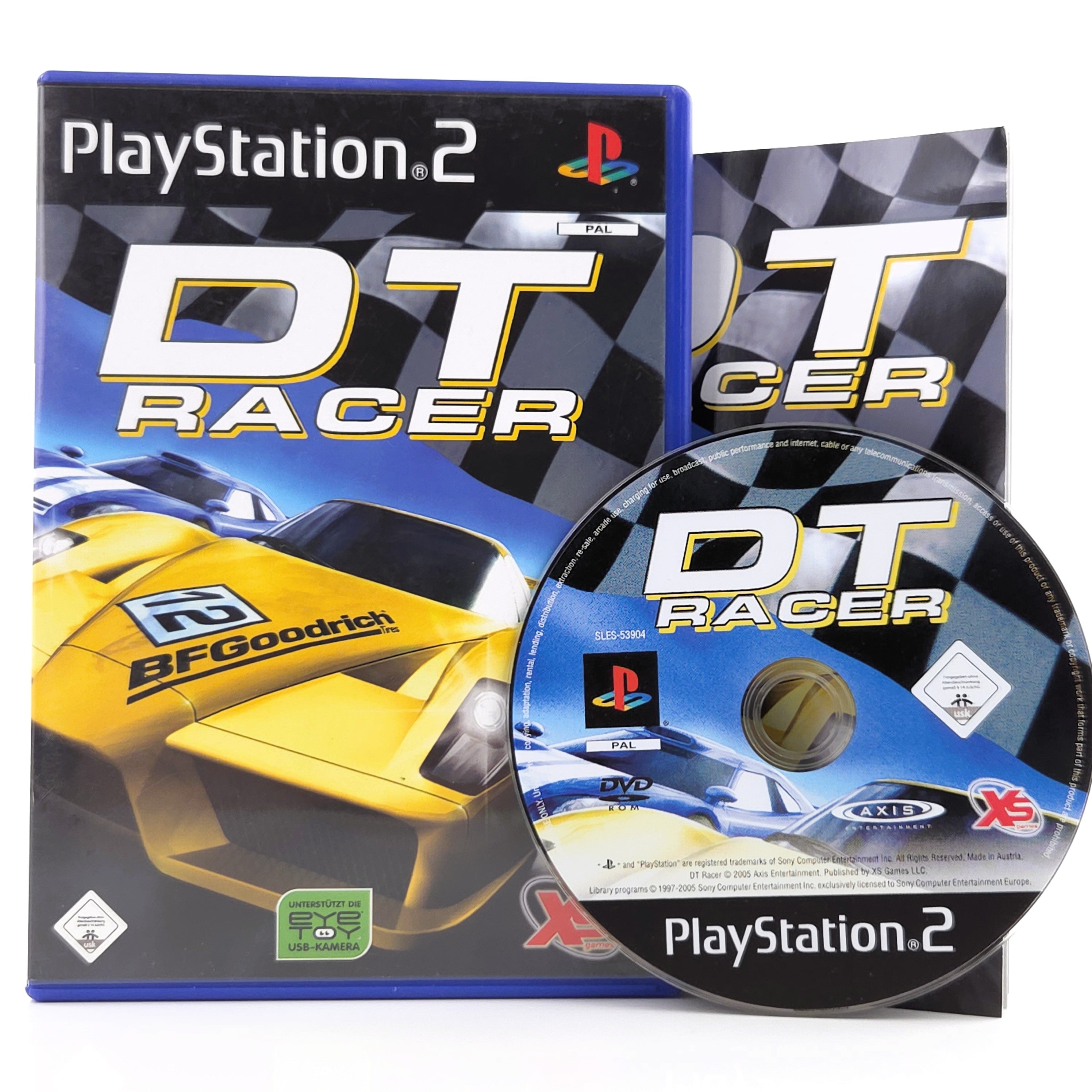 Playstation 2 Spiel – DT Racer (PS2 DE PAL OVP CIB)