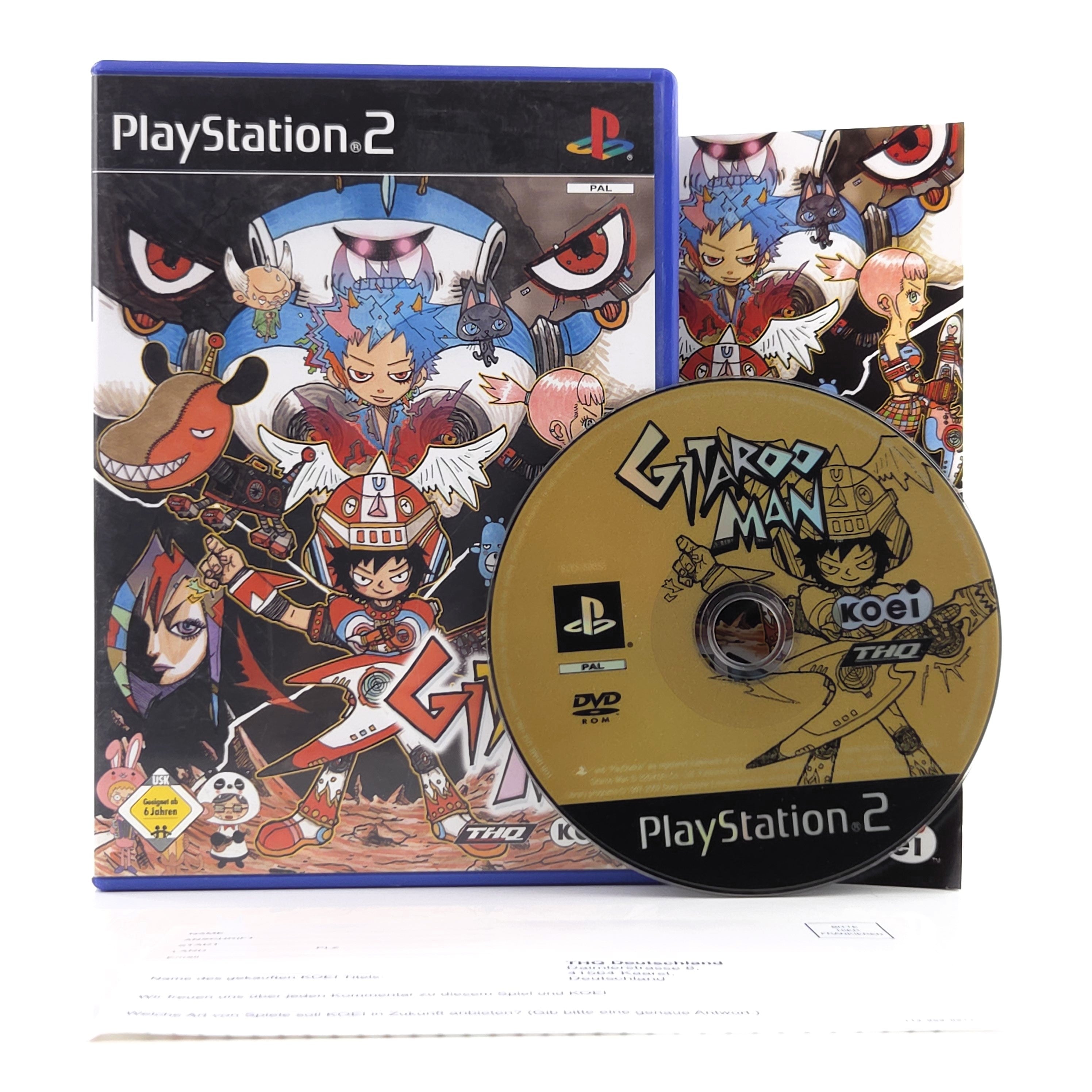 Playstation 2 Spiel – Gitaroo Man (PS2 PAL OVP)