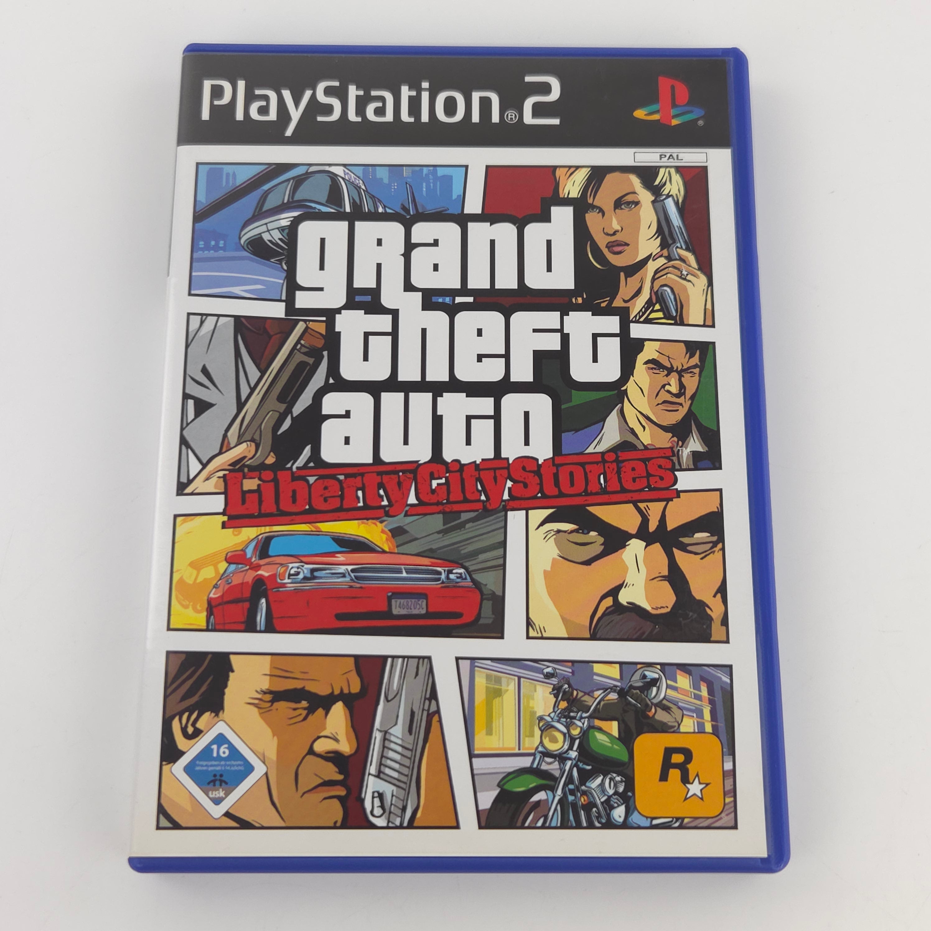 Playstation 2 Spiel GTA Liberty City Stories PS2 OVP PAL