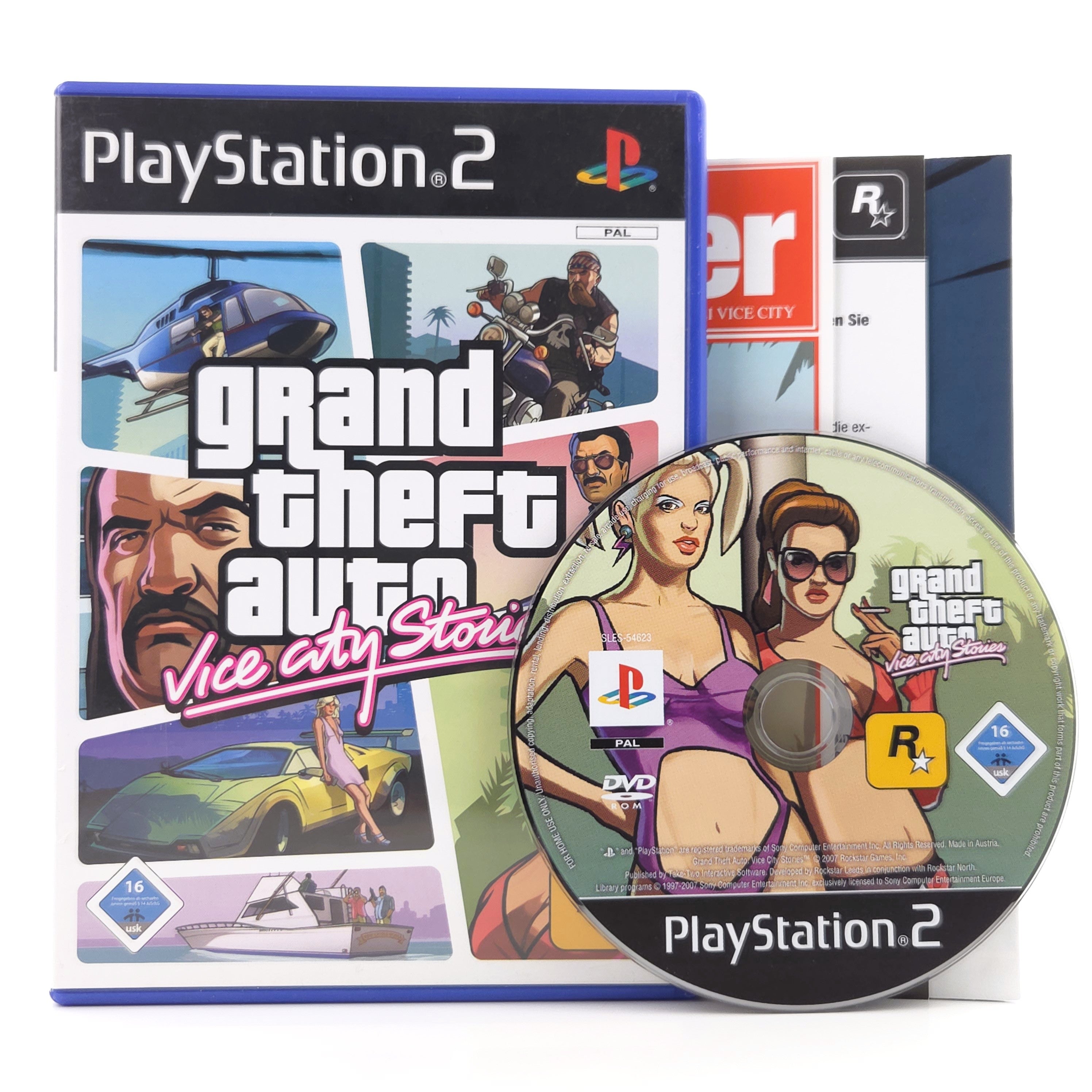 Playstation 2 Spiel – Grand Theft Auto Vice City Stories OVP