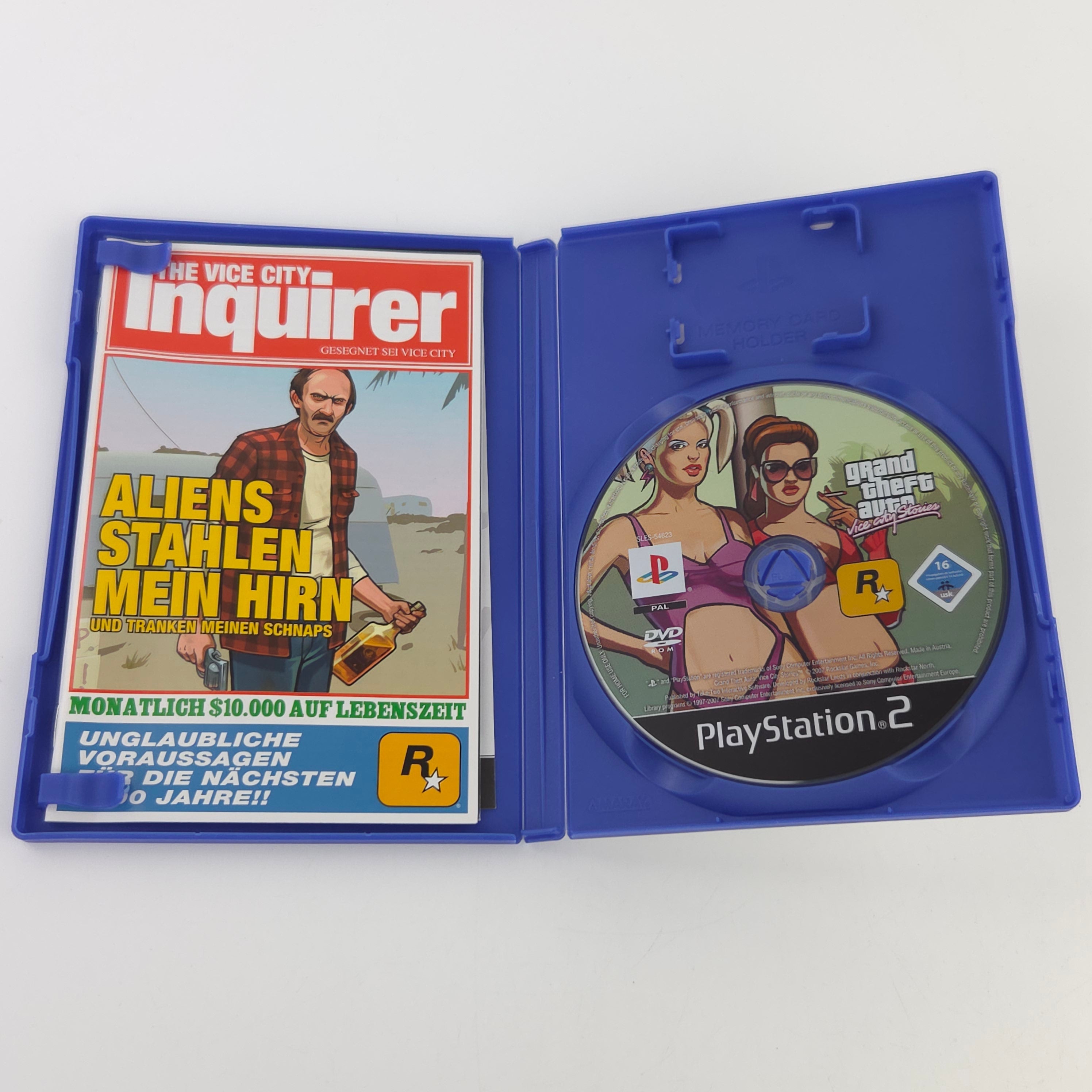 Playstation 2 Spiel GTA Vice City Stories PS2 OVP PAL DE