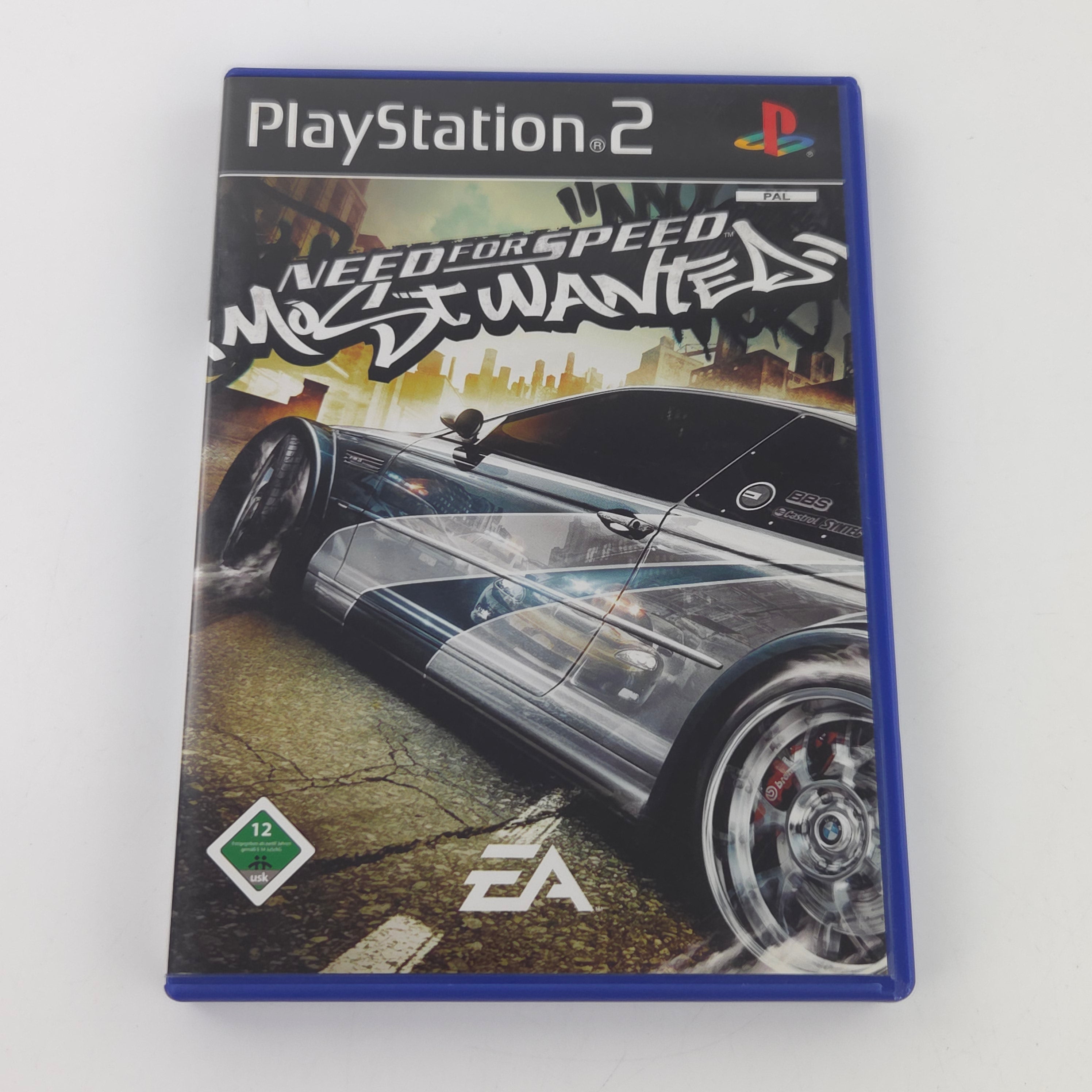 Playstation 2 Spiel Need for Speed Most Wanted OVP PAL