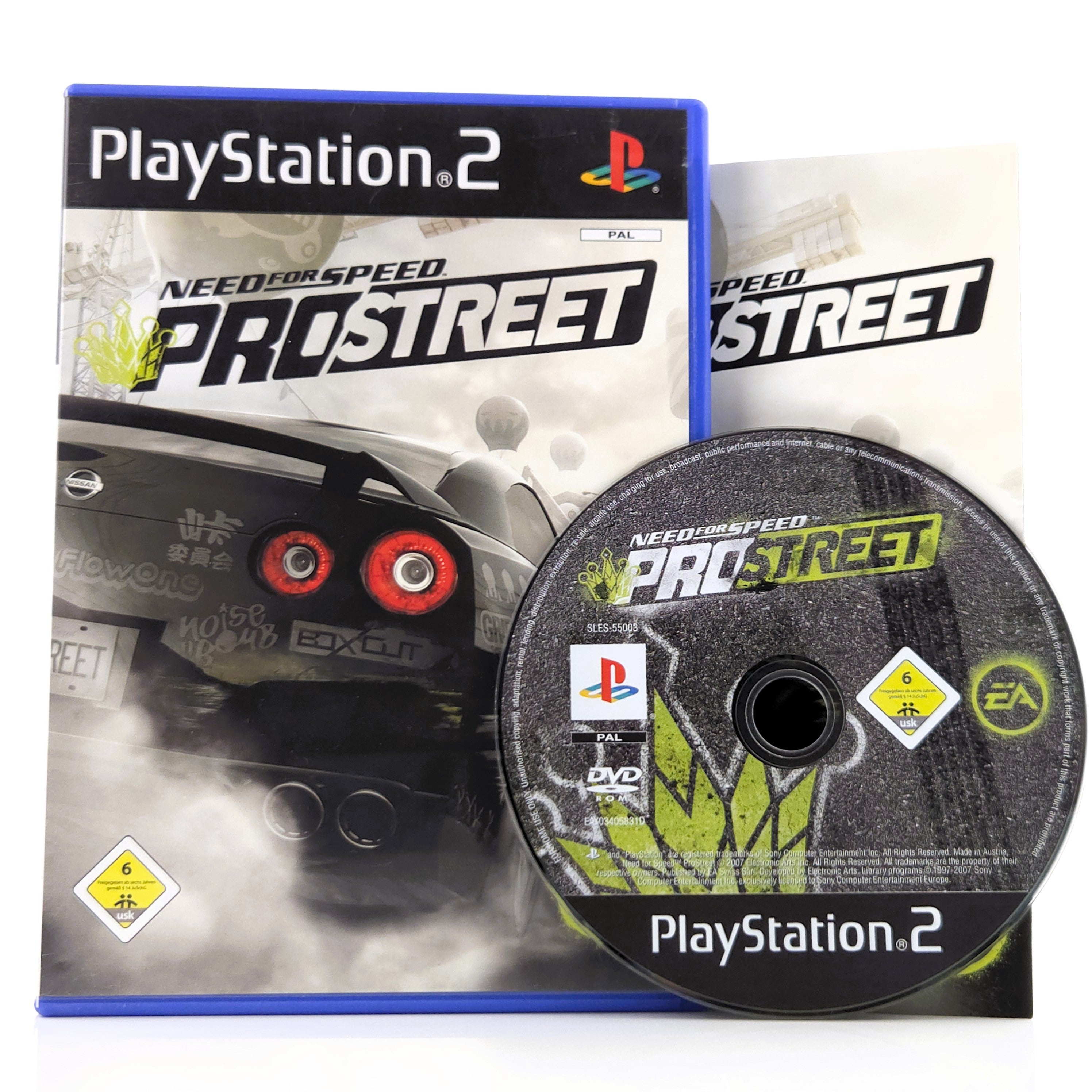 Playstation 2 Spiel – Need for Speed ProStreet (OVP PAL)
