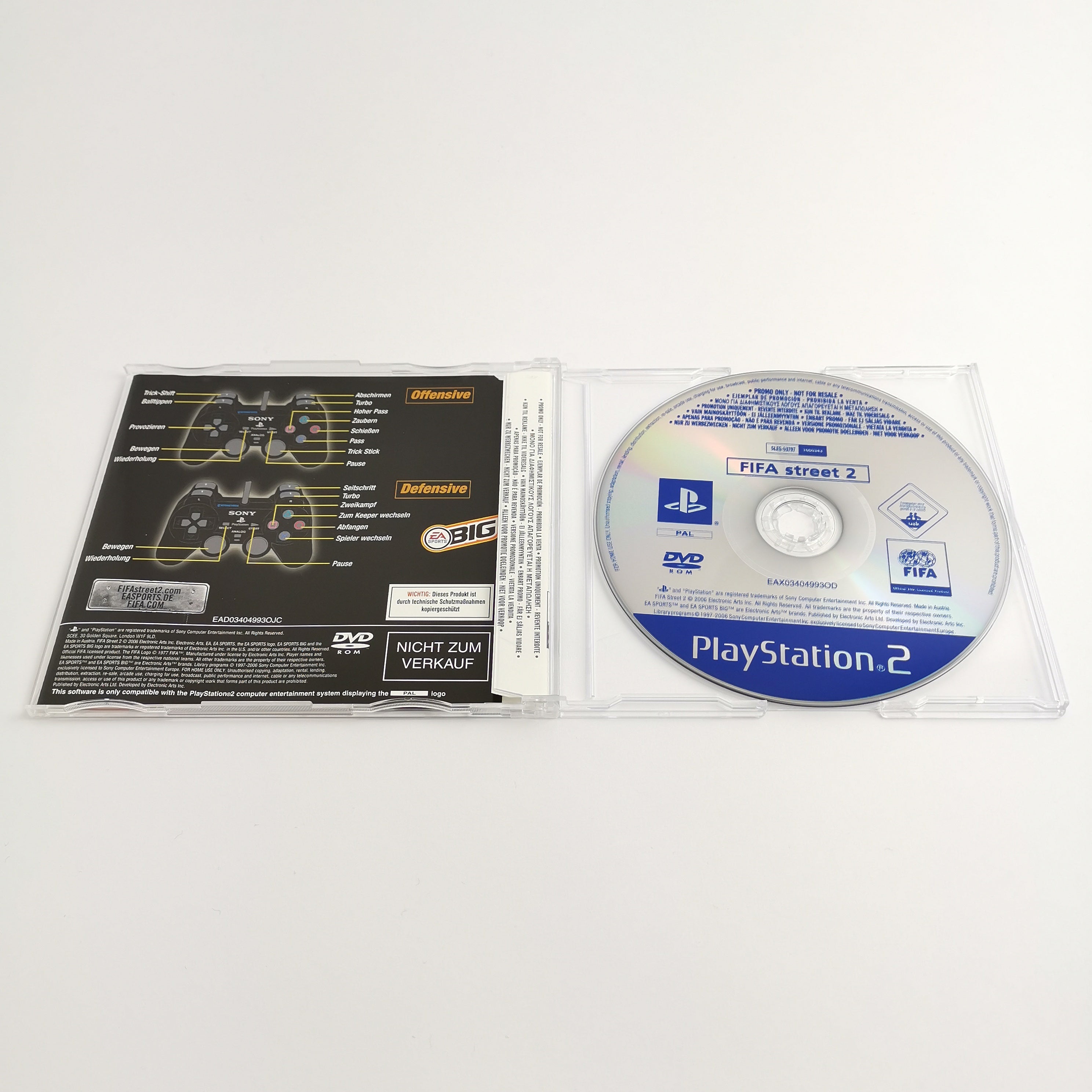Playstation 2 Spiel – Fifa Street 2 Promo Spiel (OVP PAL)
