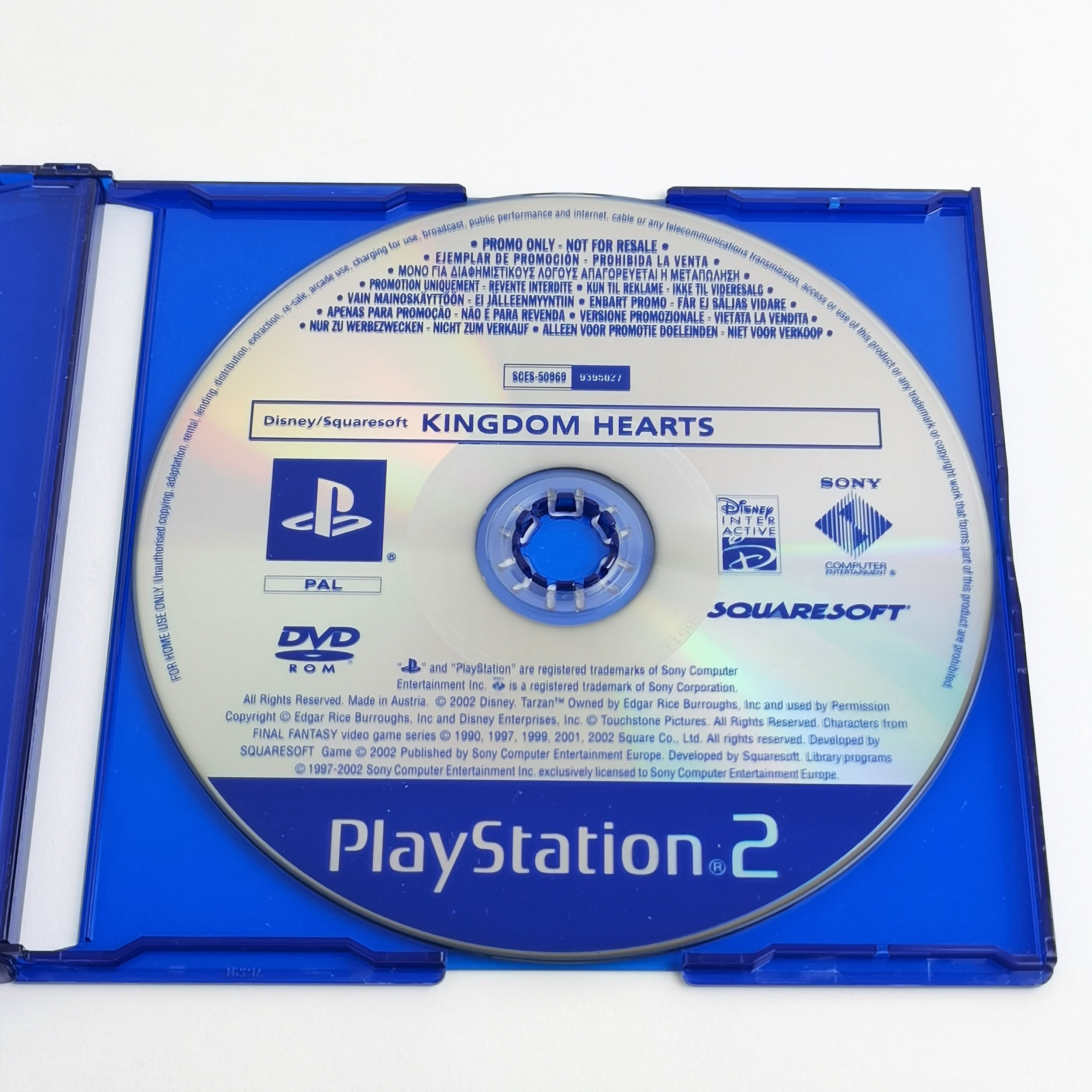 Playstation 2 Promo Spiel Kingdom Hearts Vollversion PAL