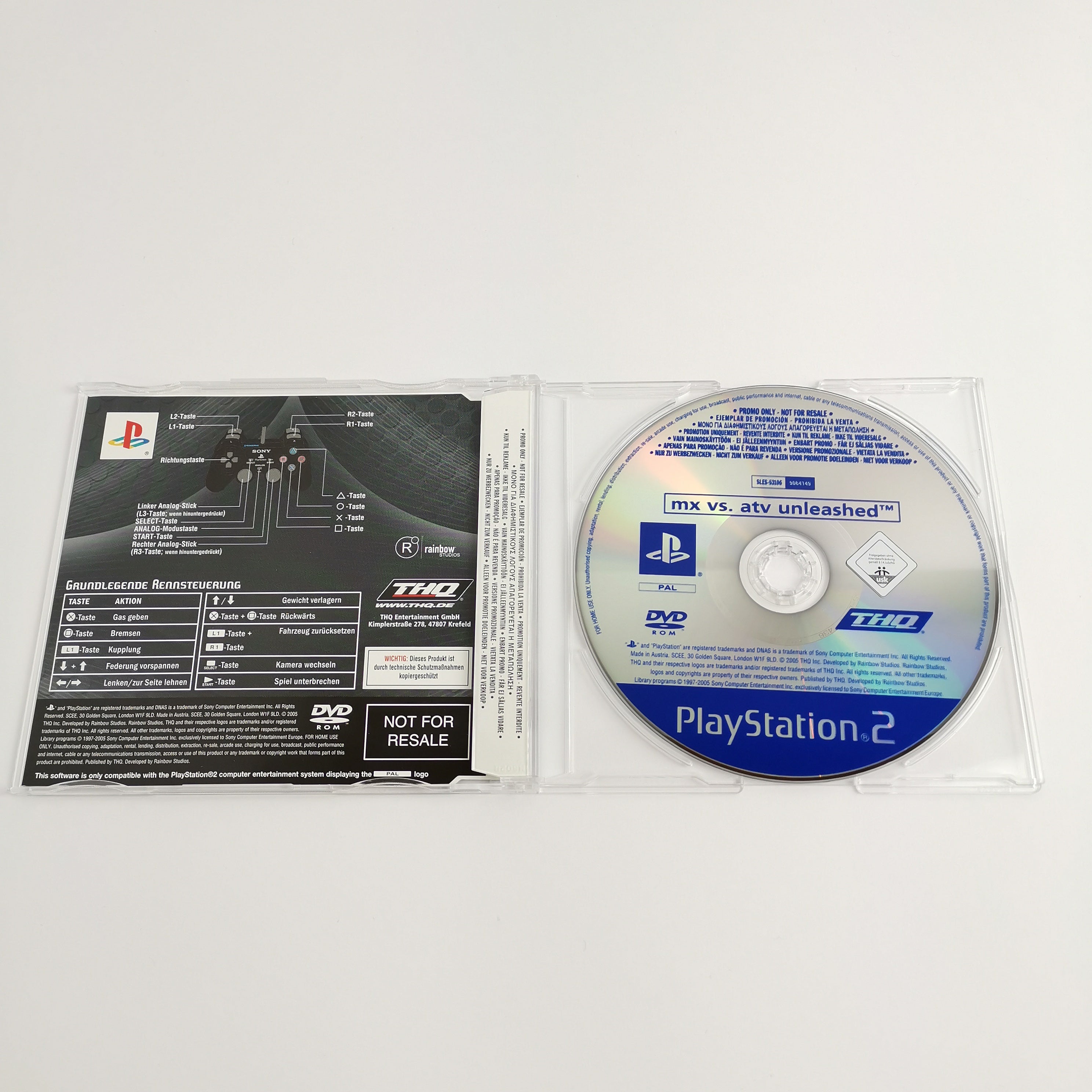 Playstation 2 Spiel – MX vs. ATV Unleashed Vollversion OVP