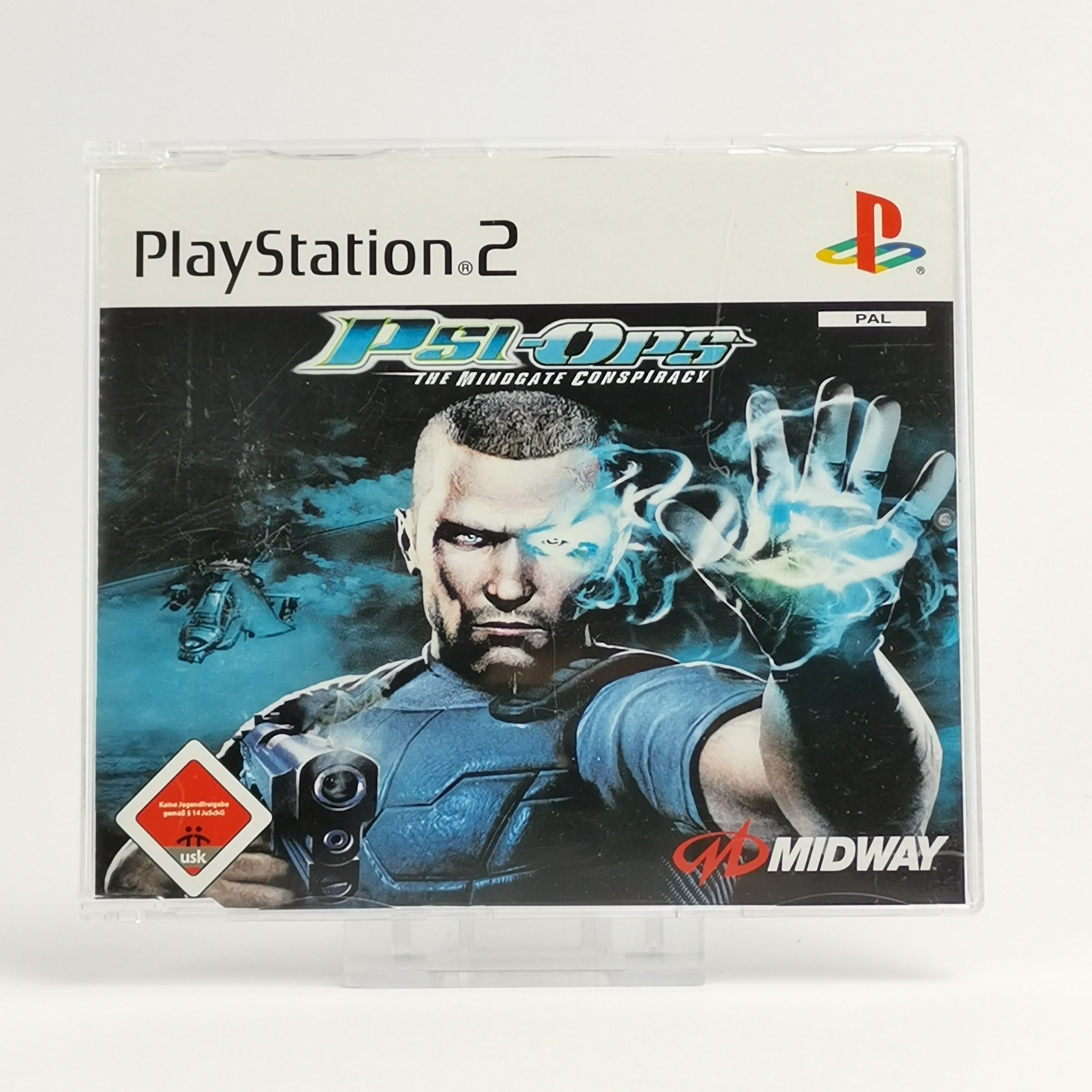 Playstation 2 Spiel – Psi-Ops The Mindgate Conspiracy OVP