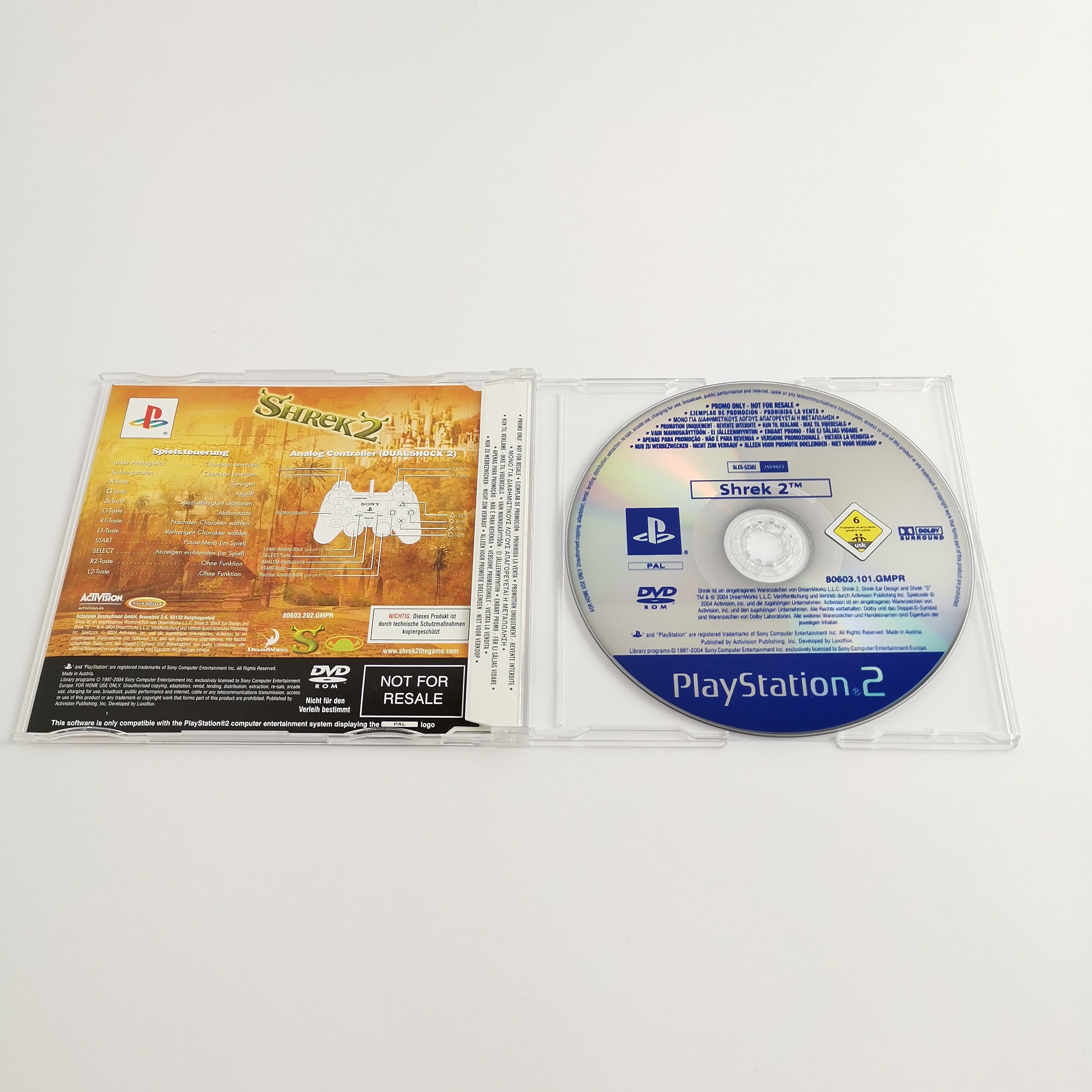 Playstation 2 Spiel – Shrek 2 Promo Spiel (PS2 OVP PAL)