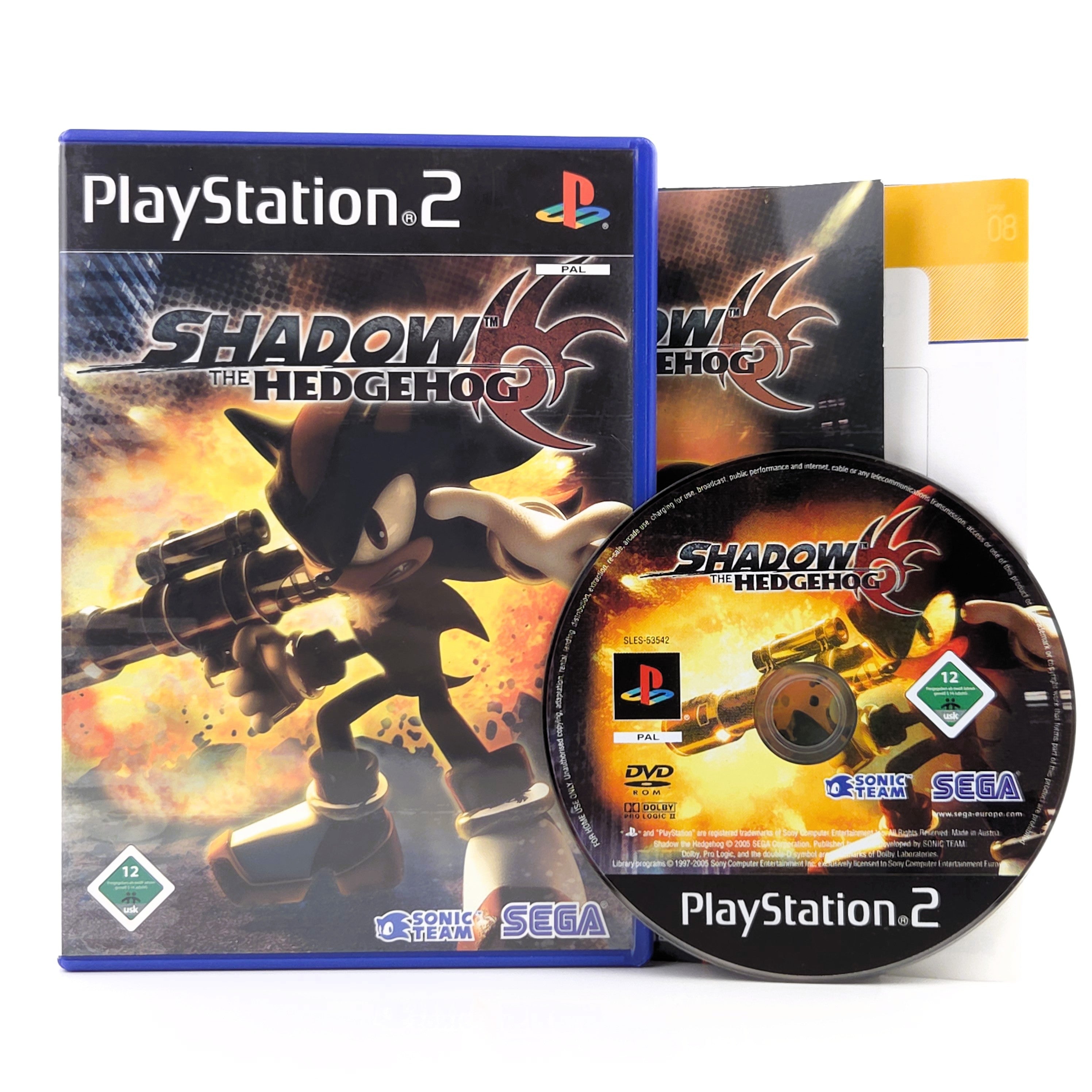 Playstation 2 Spiel – Shadow The Hedgehog (PS2 PAL OVP)