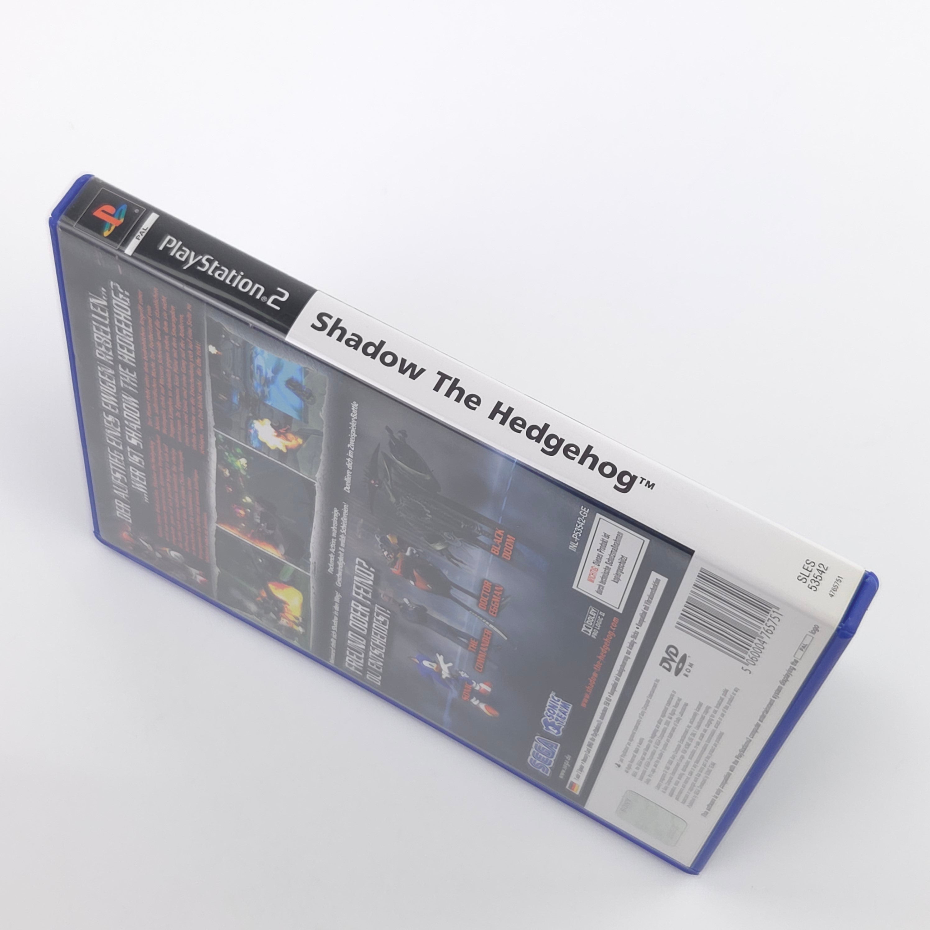 Playstation 2 Spiel – Shadow The Hedgehog (PS2 PAL OVP)
