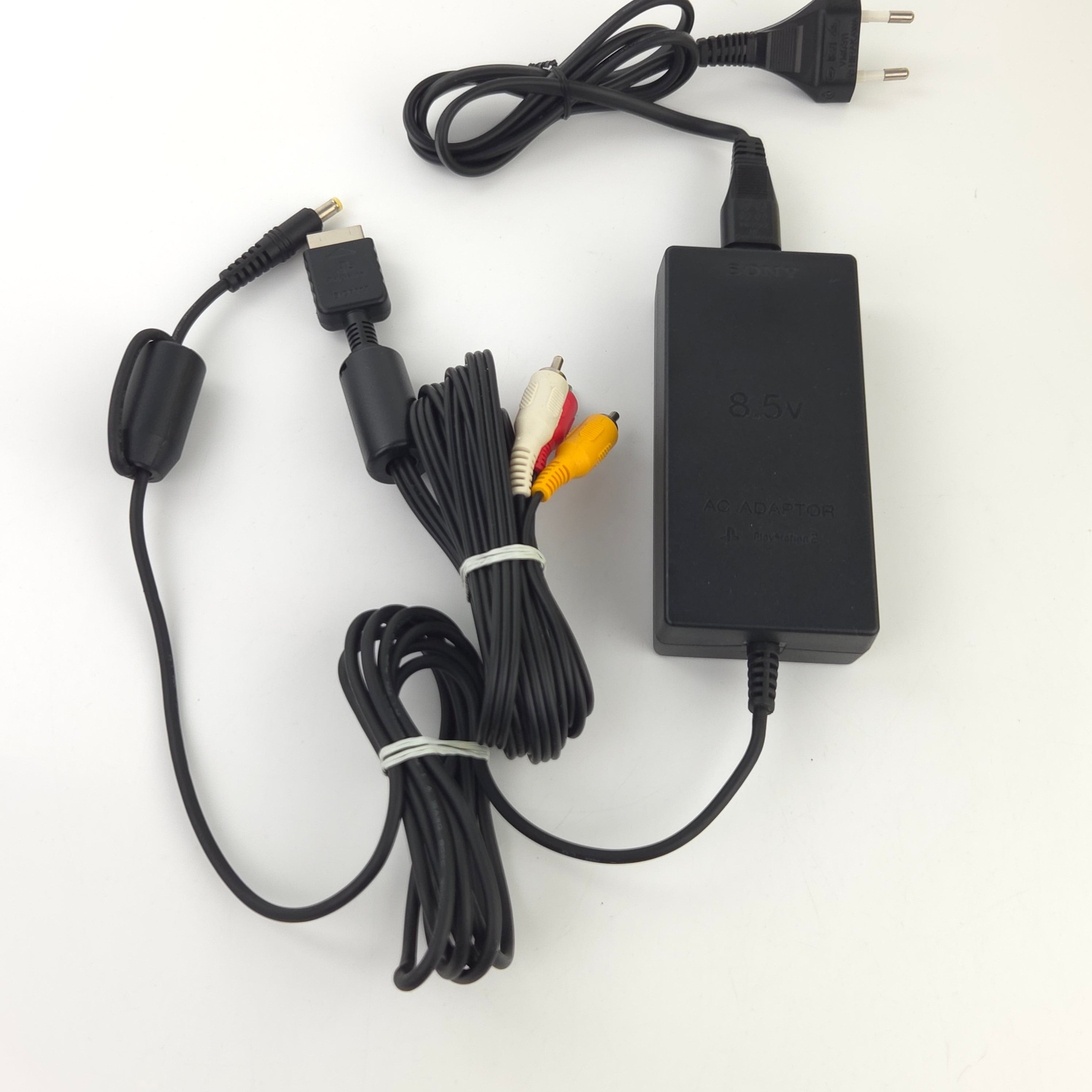 Sony Playstation 2 Slim Konsole Charcoal Black PS2 OVP PAL