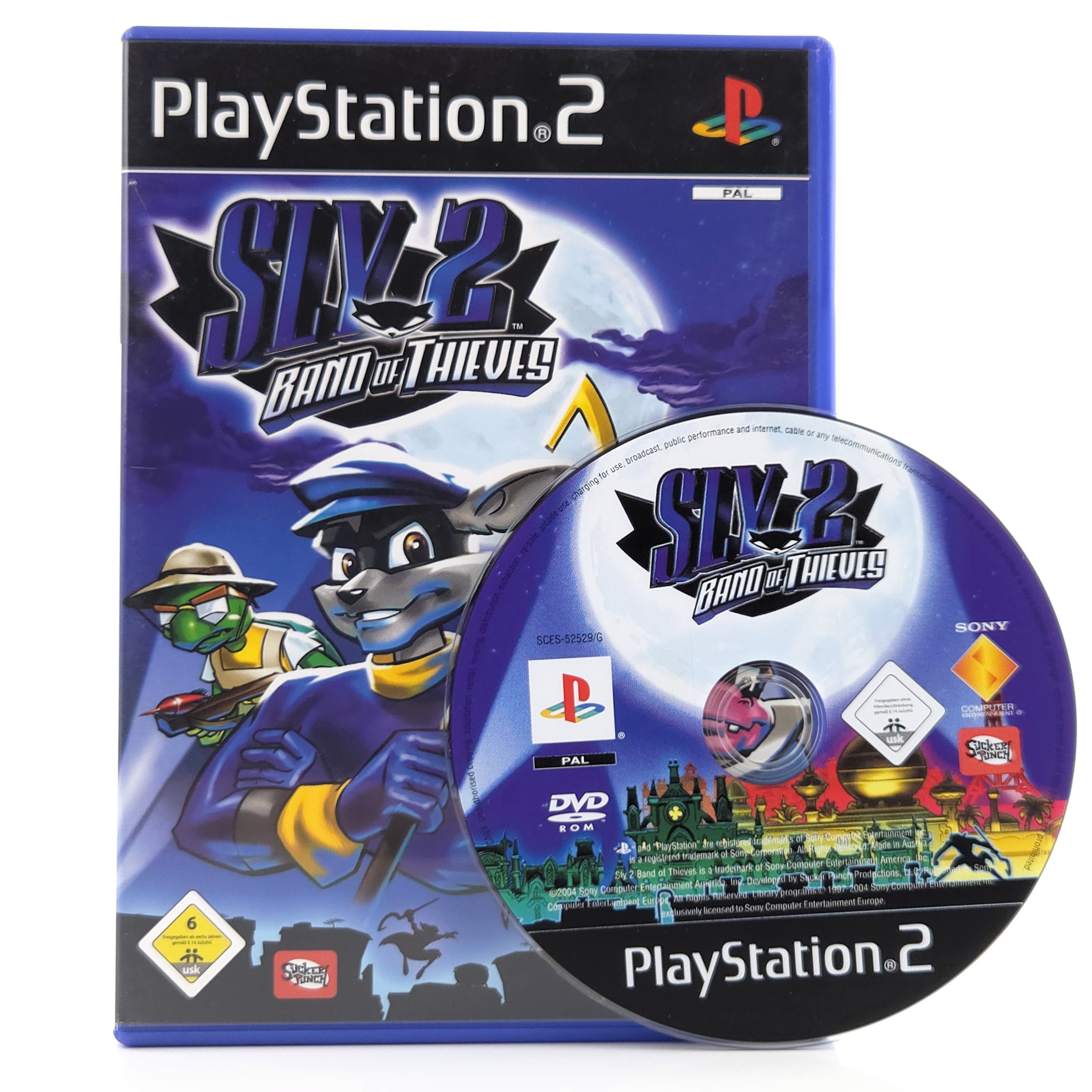 Playstation 2 Spiel – Sly 2 Band of Thieves (OVP PAL)