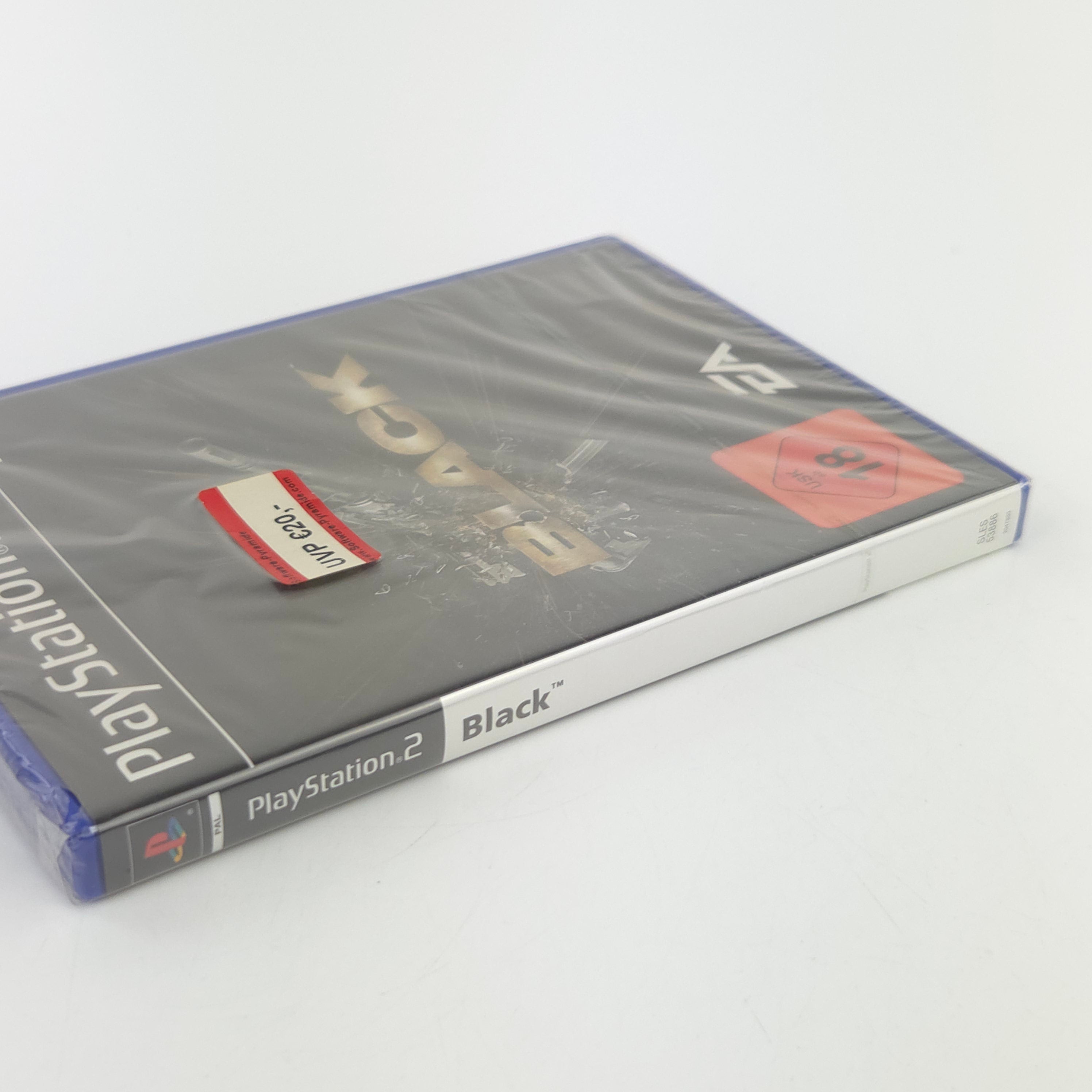 Playstation 2 Spiel Black PS2 OVP NEU SEALED PAL DE USK18