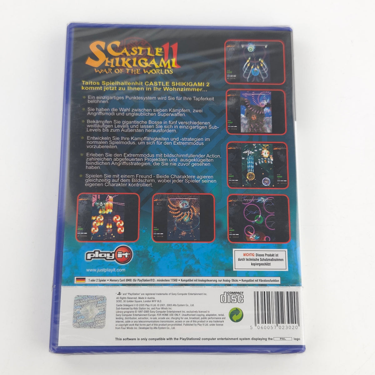 Sony Playstation 2 Spiel: Castle Shikigami II War of the Worlds - PS2 SEALED