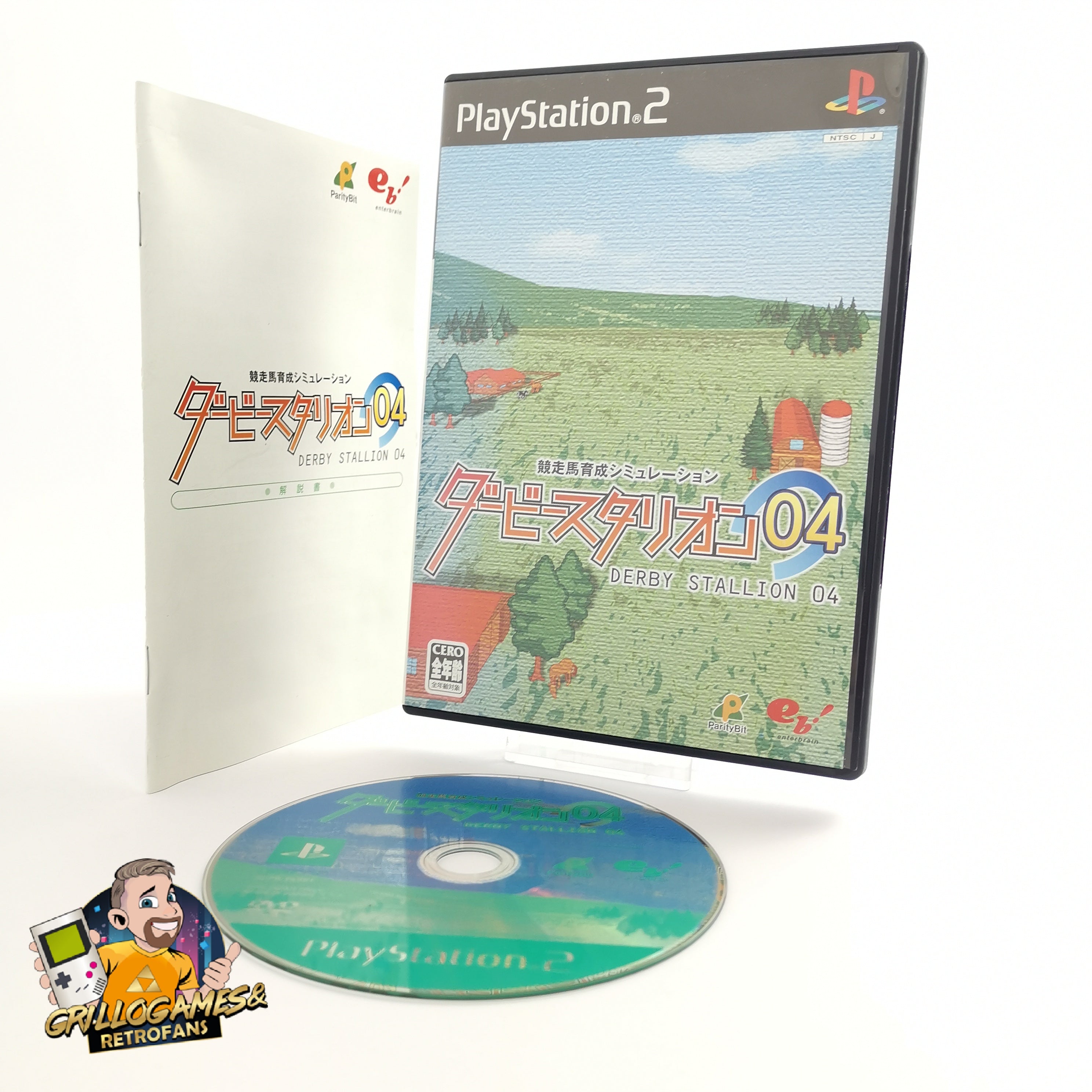 Playstation 2 Spiel – Derby Stallion 04 PS2 NTSC-J OVP