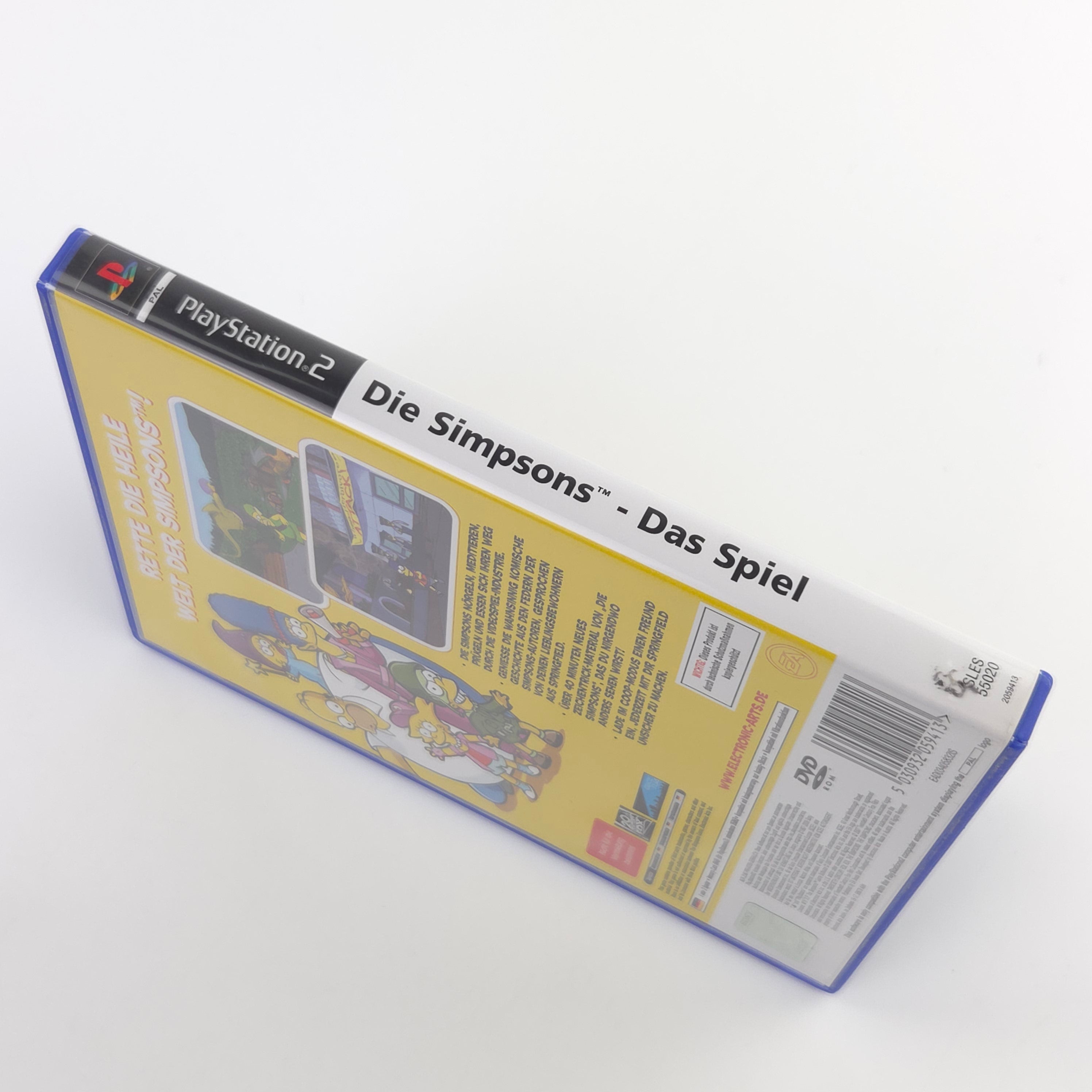 Playstation 2 Spiel – Die Simpsons Das Spiel (PS2 OVP)