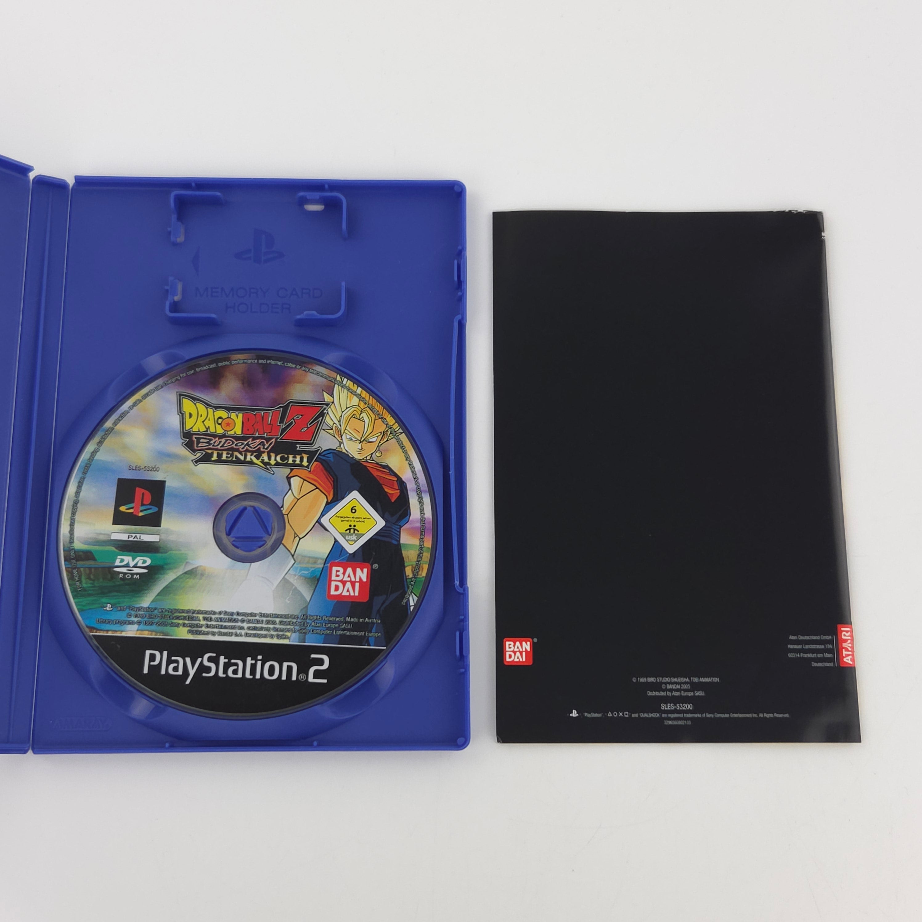 Playstation 2 Spiel Dragonball Z Budokai Tenkaichi OVP PAL