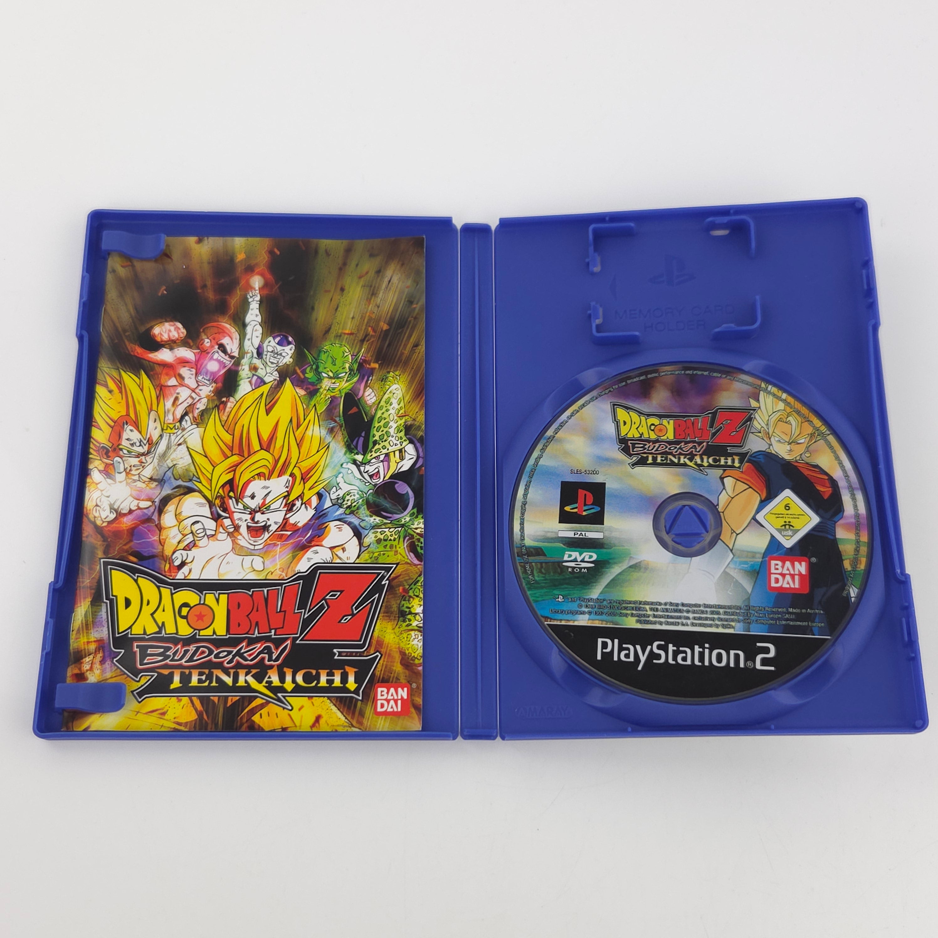 Playstation 2 Spiel Dragonball Z Budokai Tenkaichi OVP PAL