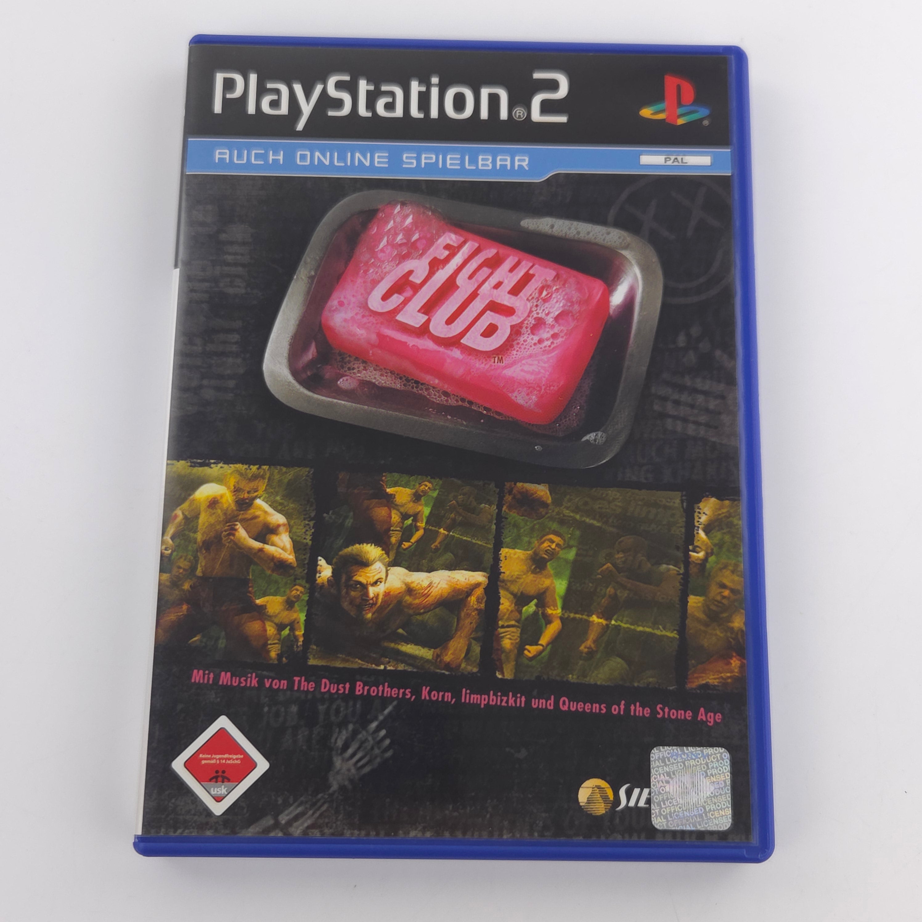 Playstation 2 Spiel Fight Club PS2 CD CAPCOM PAL USK18