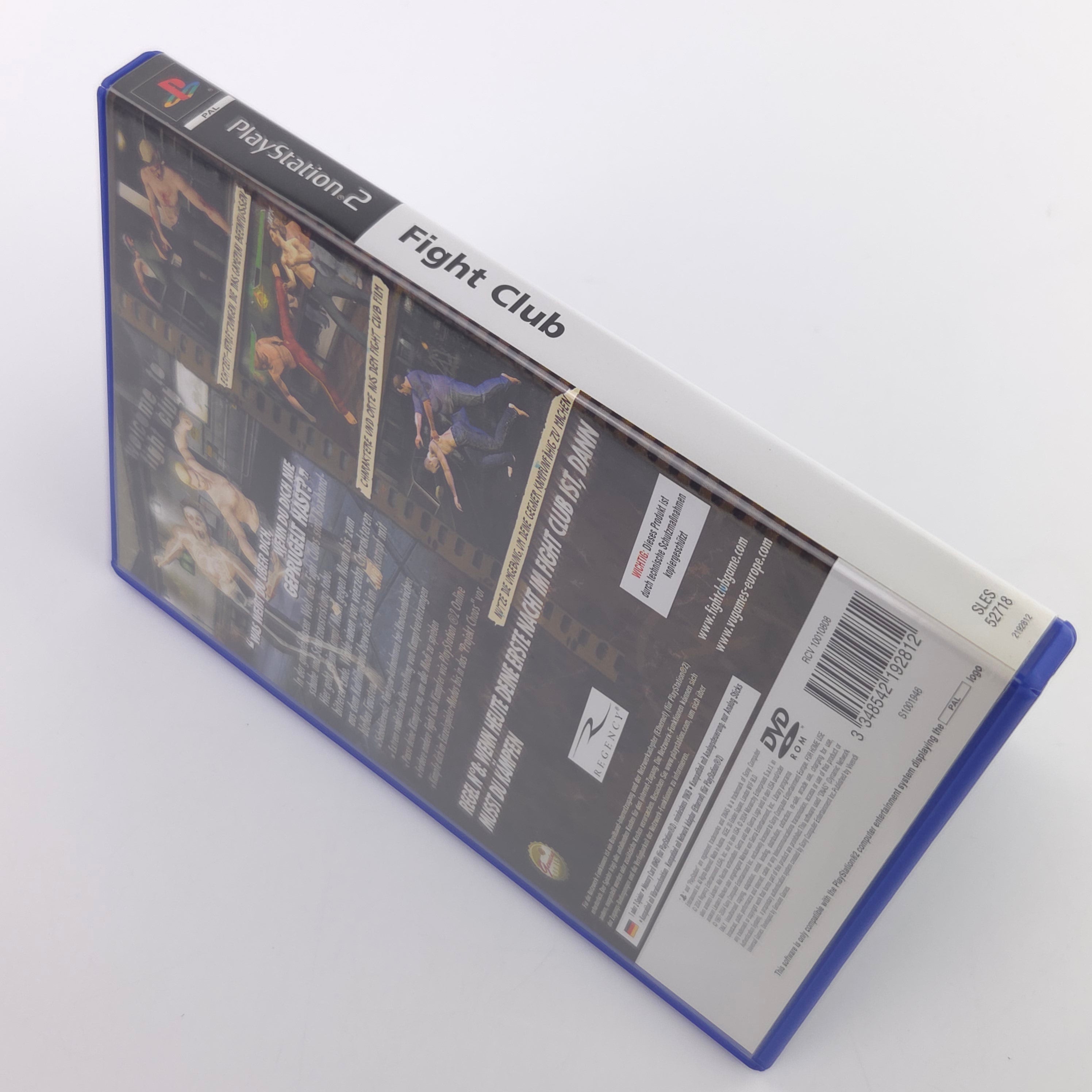 Playstation 2 Spiel Fight Club PS2 CD CAPCOM PAL USK18