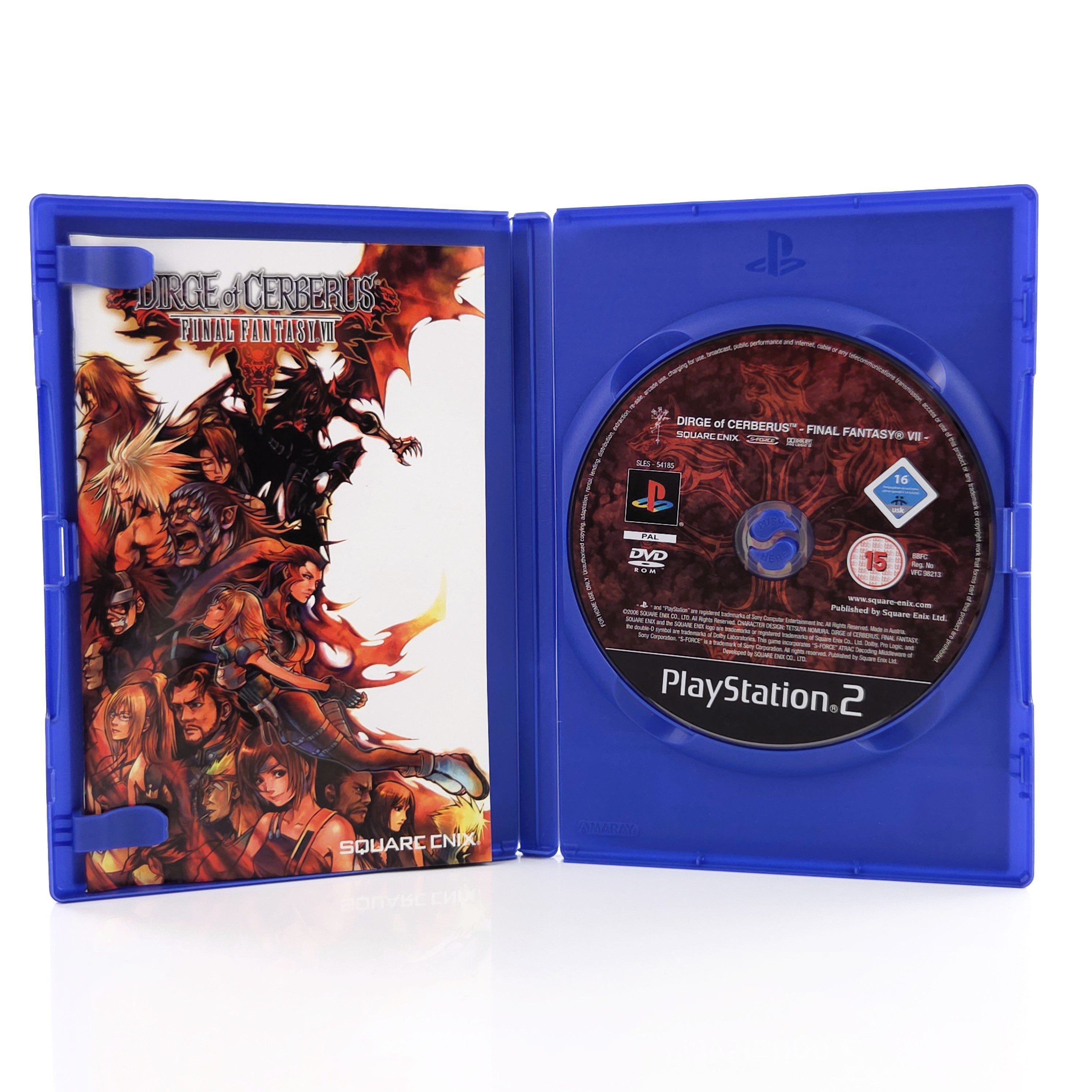 Playstation 2 Spiel – Final Fantasy VII Dirge of Cerberus OVP