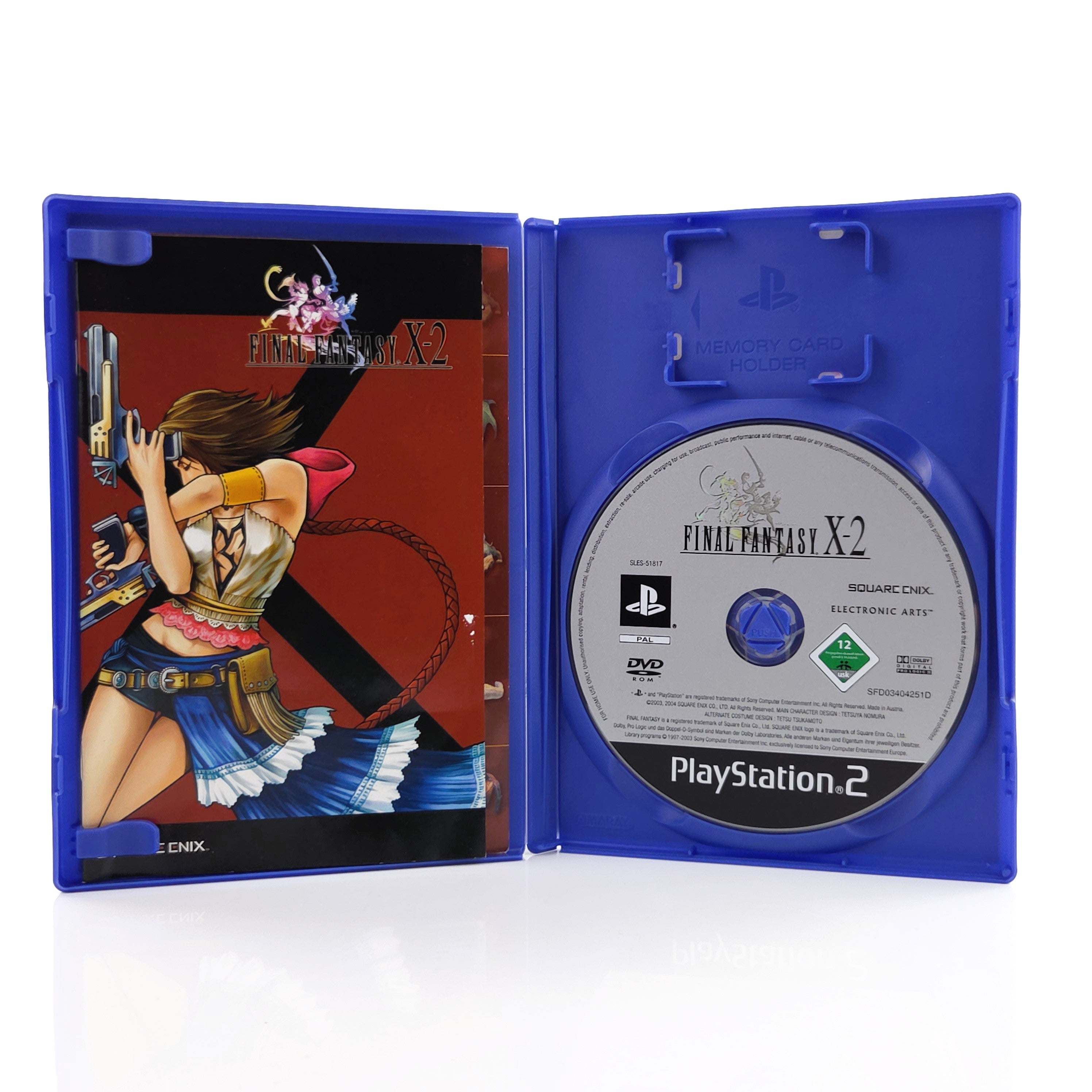Playstation 2 Spiel – Final Fantasy X-2 (PS2 OVP PAL)