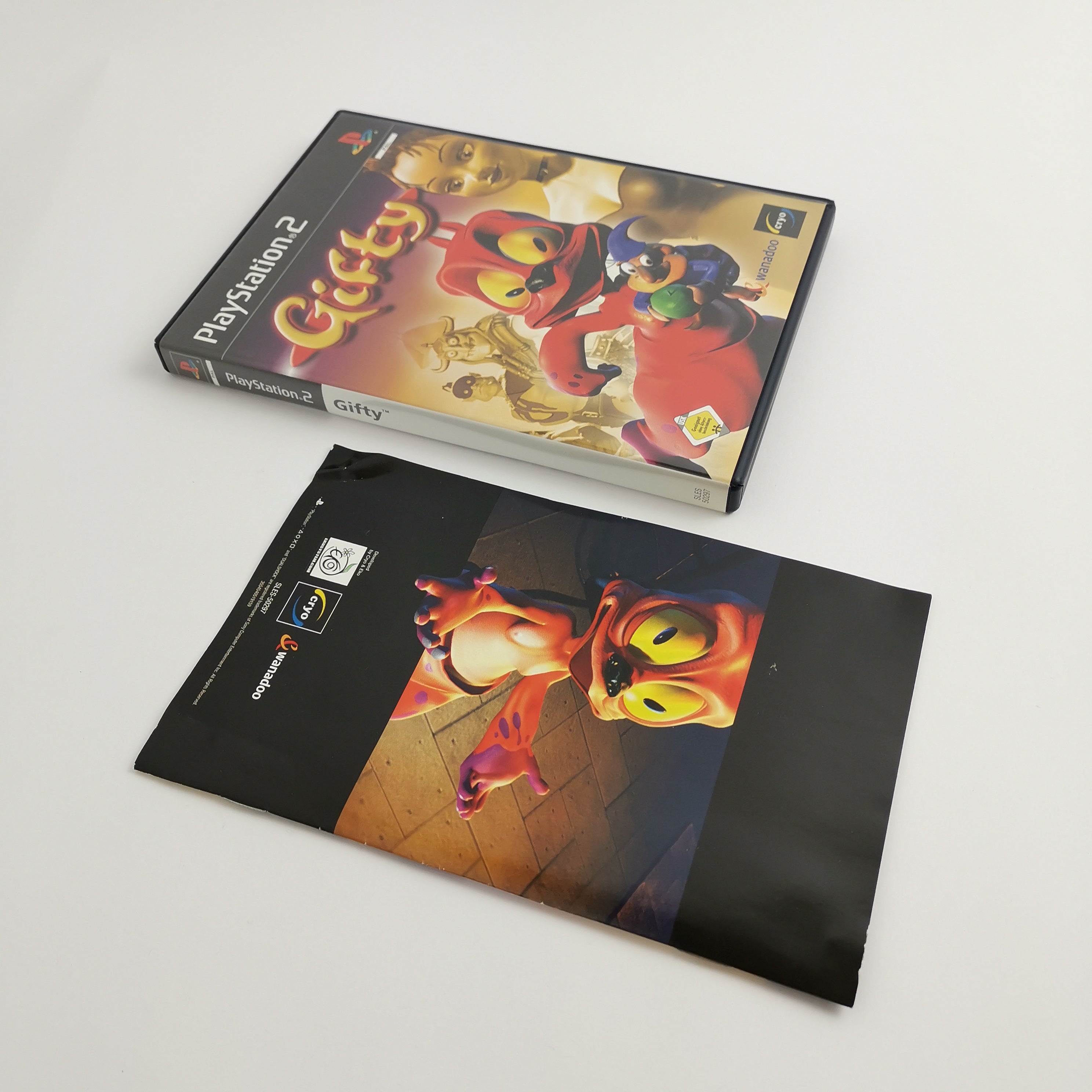 Playstation 2 Spiel – Gifty PS2 OVP PAL äußerst geringe Gebrauchsspuren