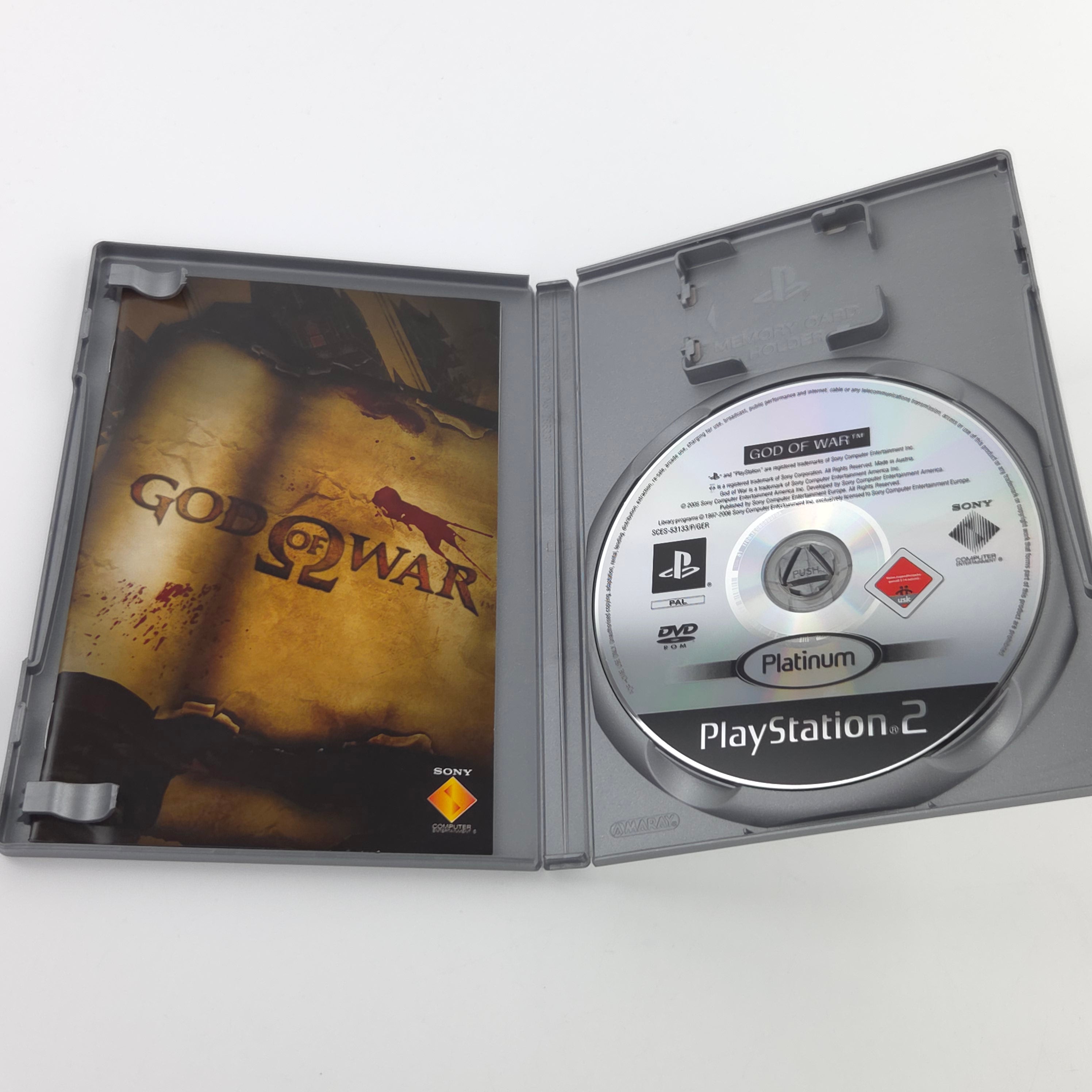 Sony Playstation 2 Spiel: God of War Teil 1 und 2 - PS2 OVP (PAL DE) USK18