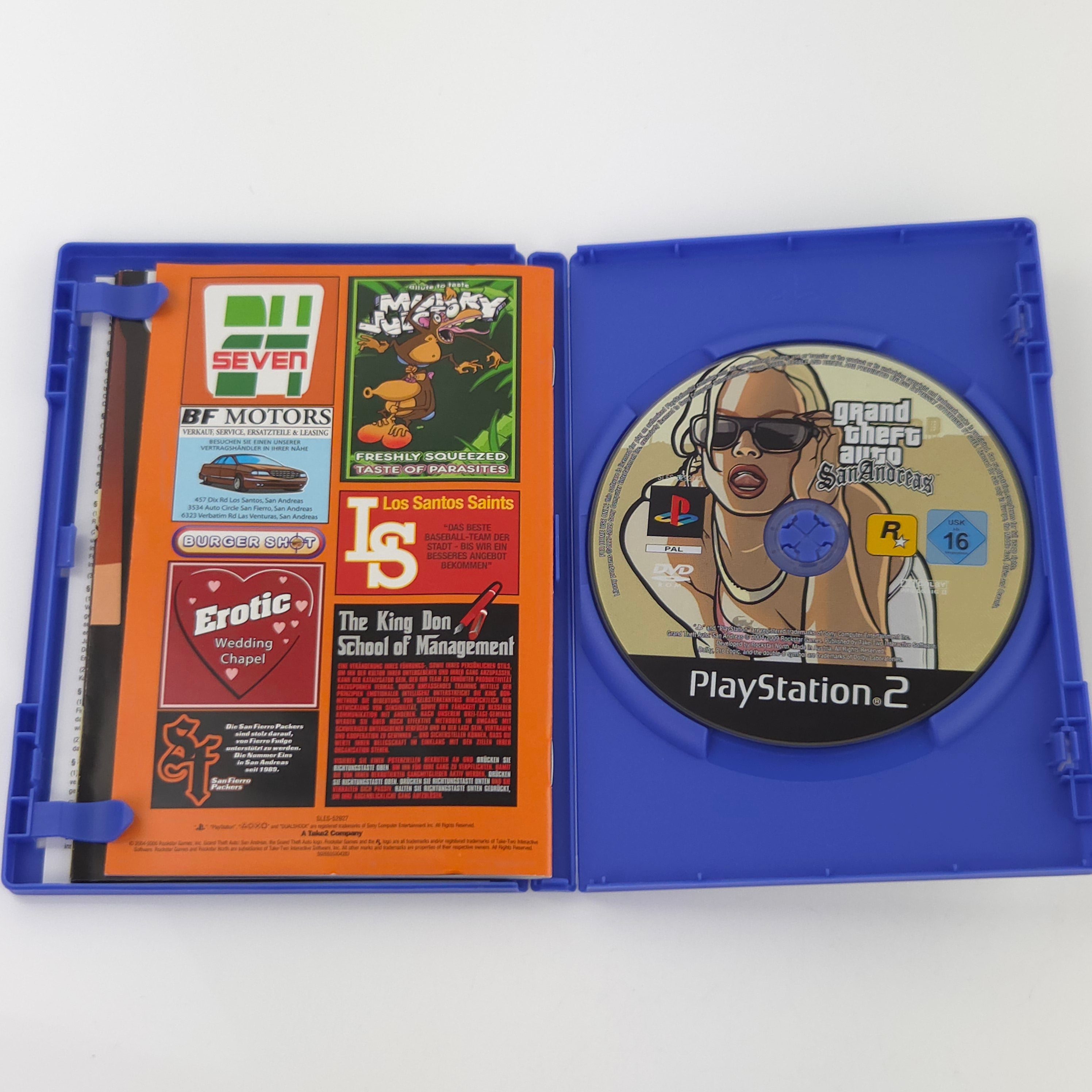 Playstation 2 Spiel Grand Theft Auto Trilogy PS2 OVP PAL