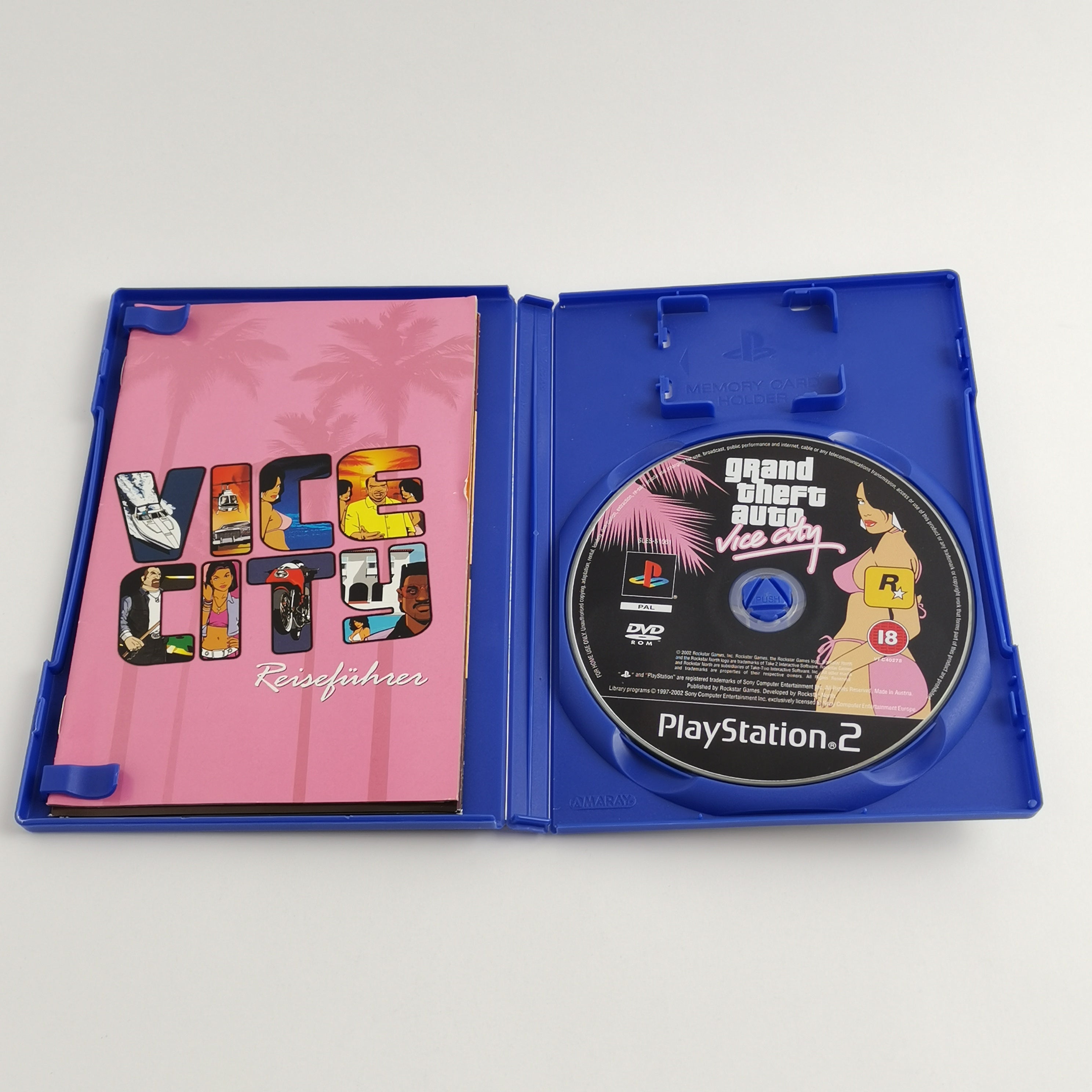 Playstation 2 Spiel – Grand Theft Auto Vice City OVP PS2