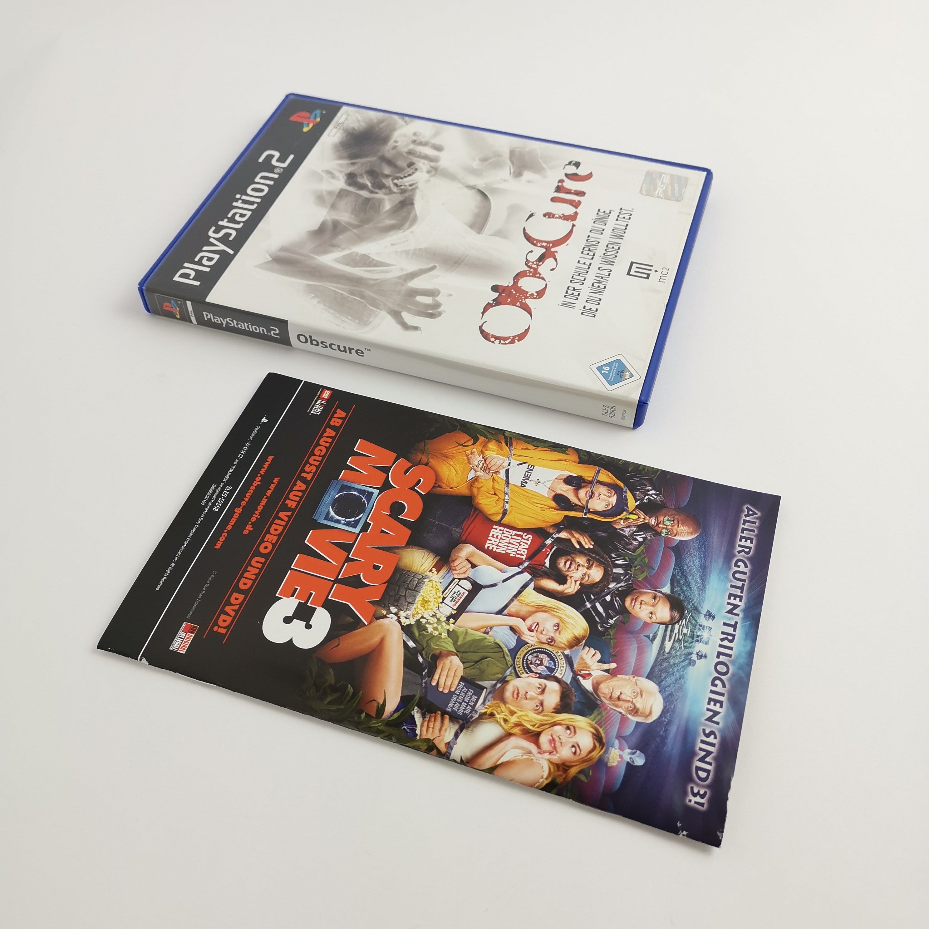 Playstation 2 Spiel – Obscure PS2 OVP PAL geringe Gebrauchsspuren