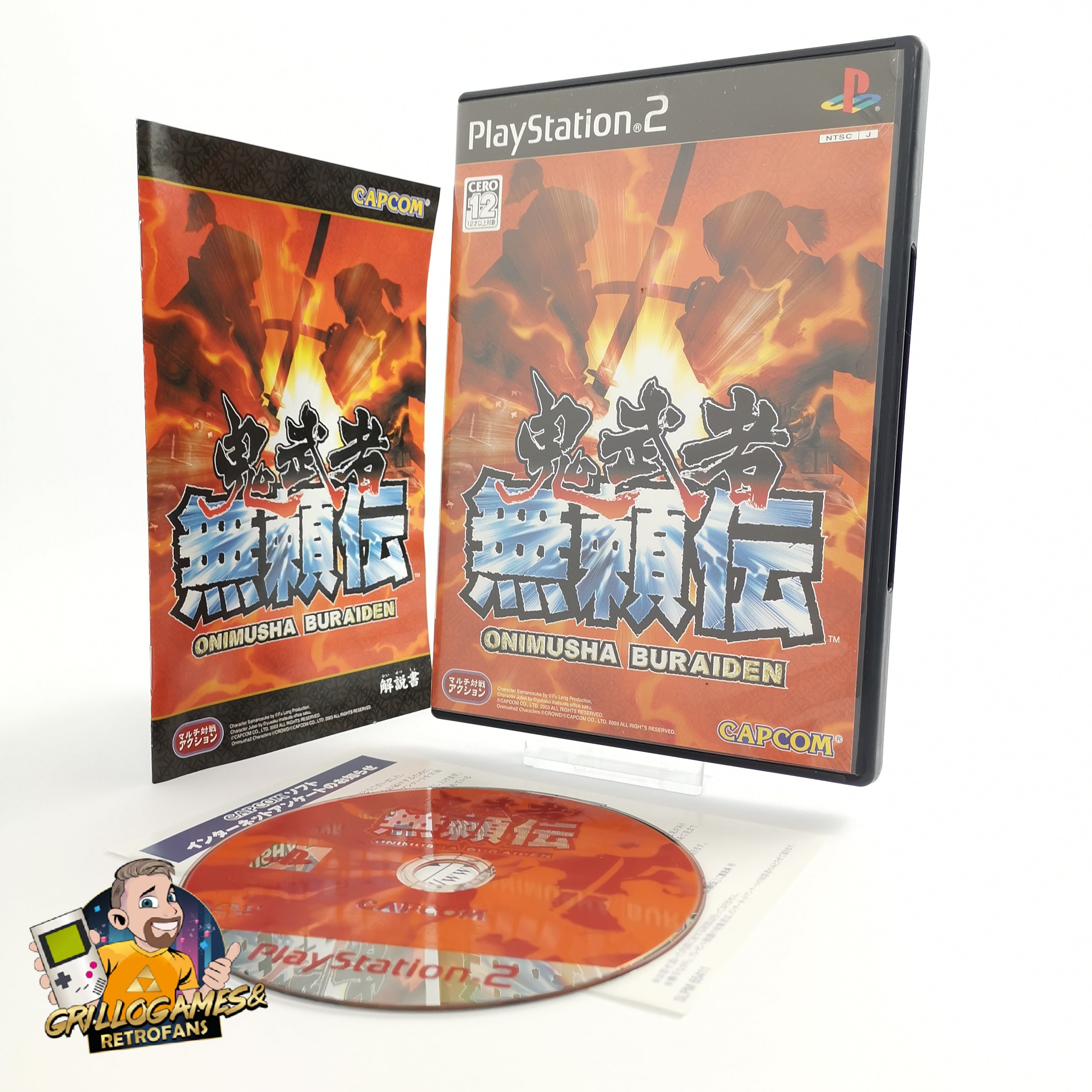 Sony Playstation 2 Spiel – Onimusha Buraiden OVP NTSC-J