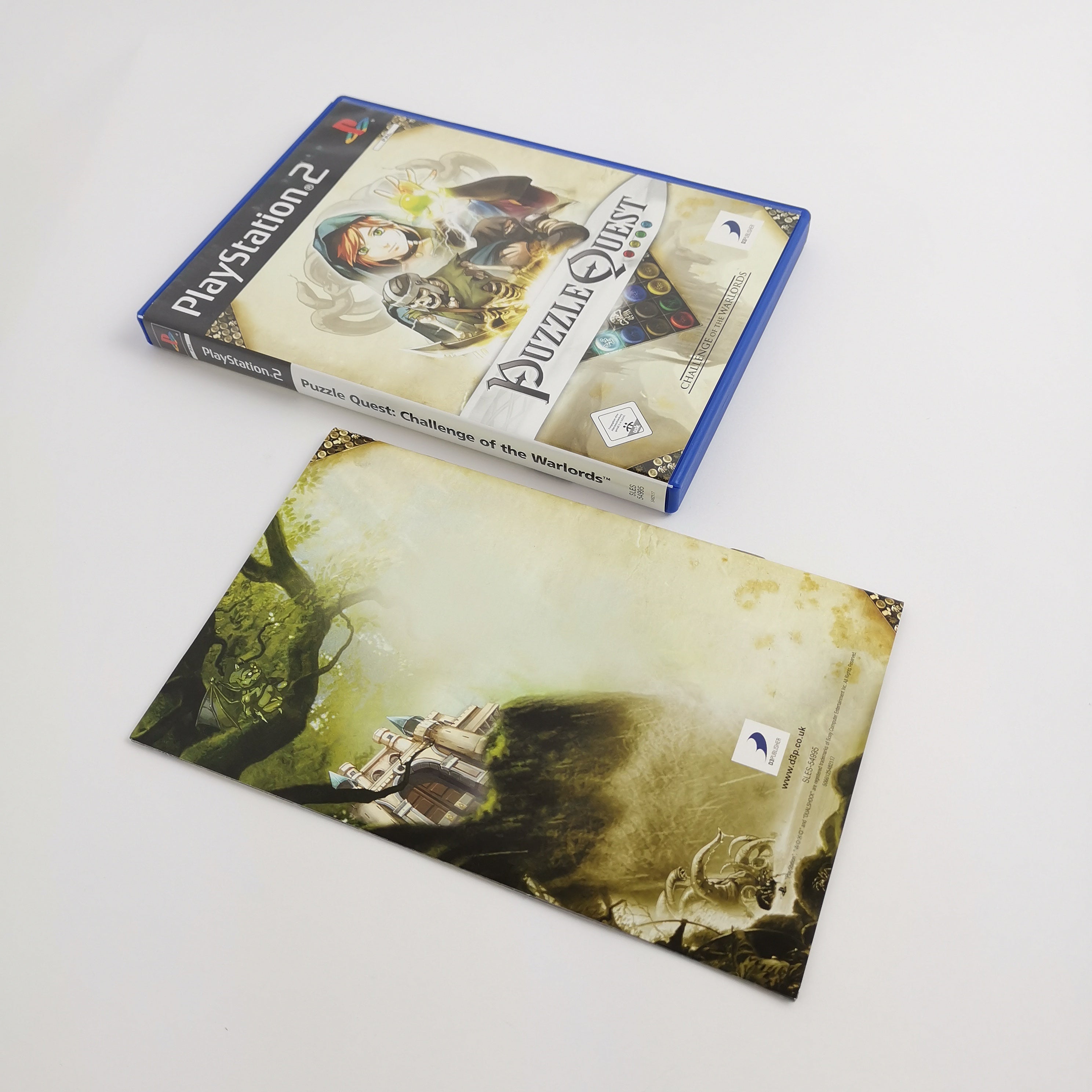 Playstation 2 Spiel – Puzzle Quest PS2 OVP PAL