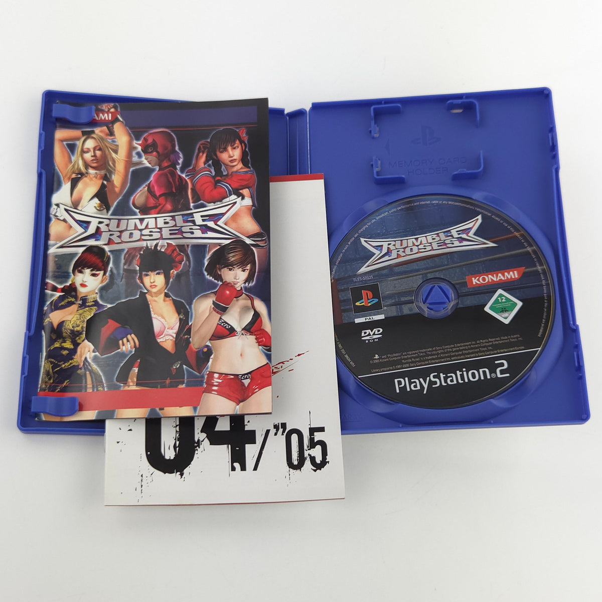 Sony PlayStation 2 Spiel Rumble Roses OVP PAL