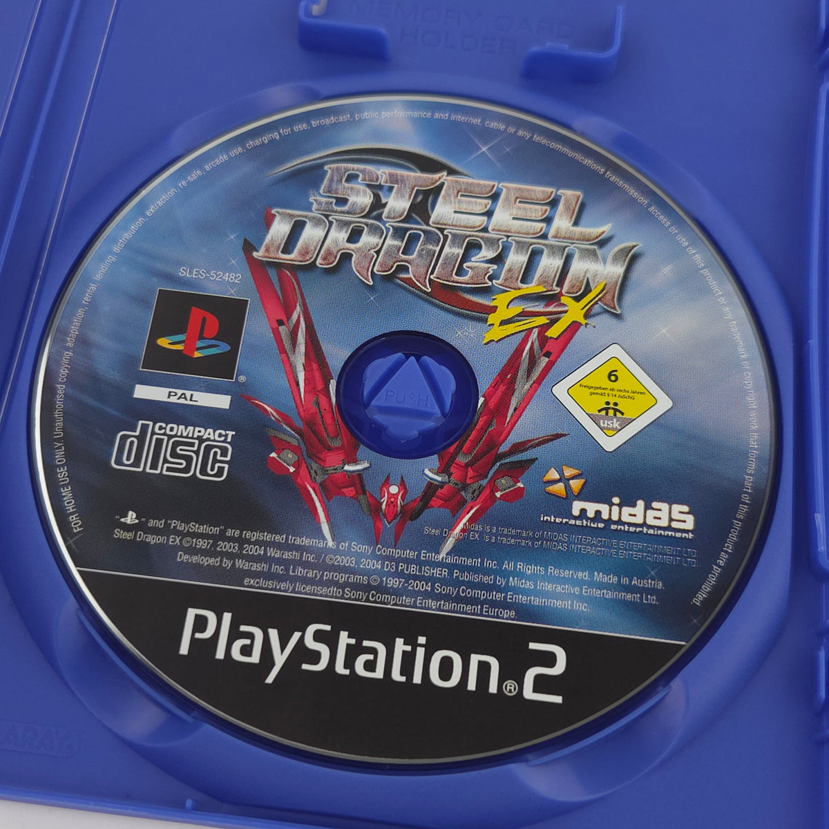 Sony PlayStation 2 Spiel Steel Dragon EX OVP