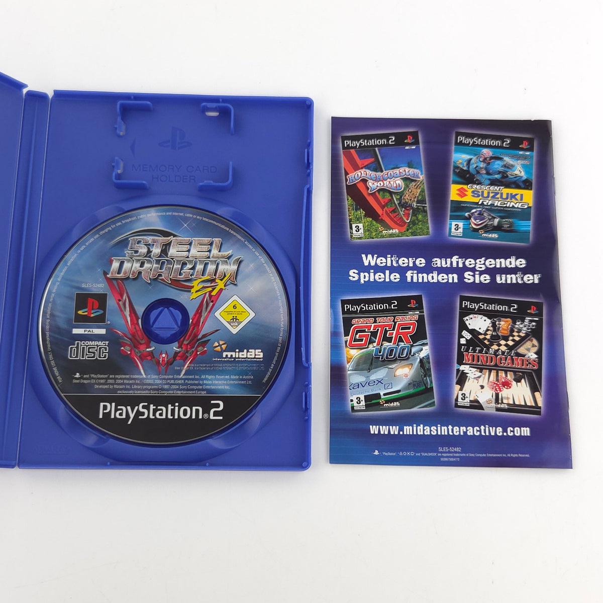 Sony PlayStation 2 Spiel Steel Dragon EX OVP