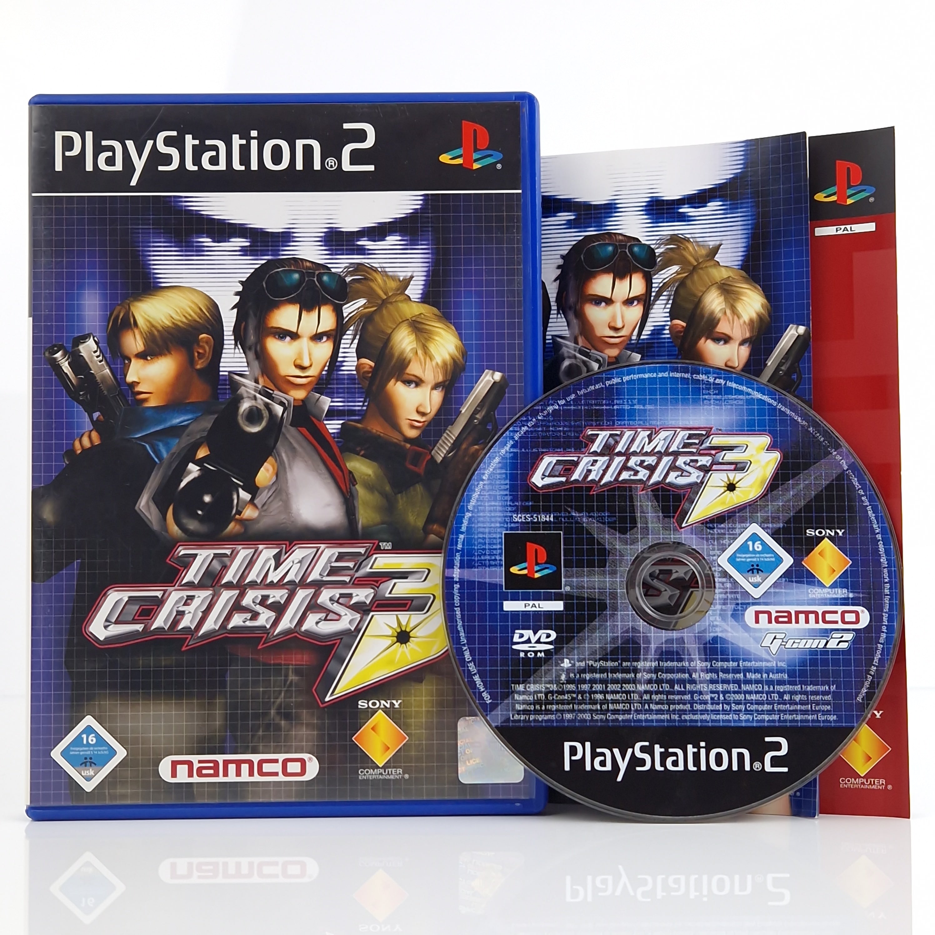 Playstation 2 Spiel – Time Crisis 3 (PS2 PAL OVP)