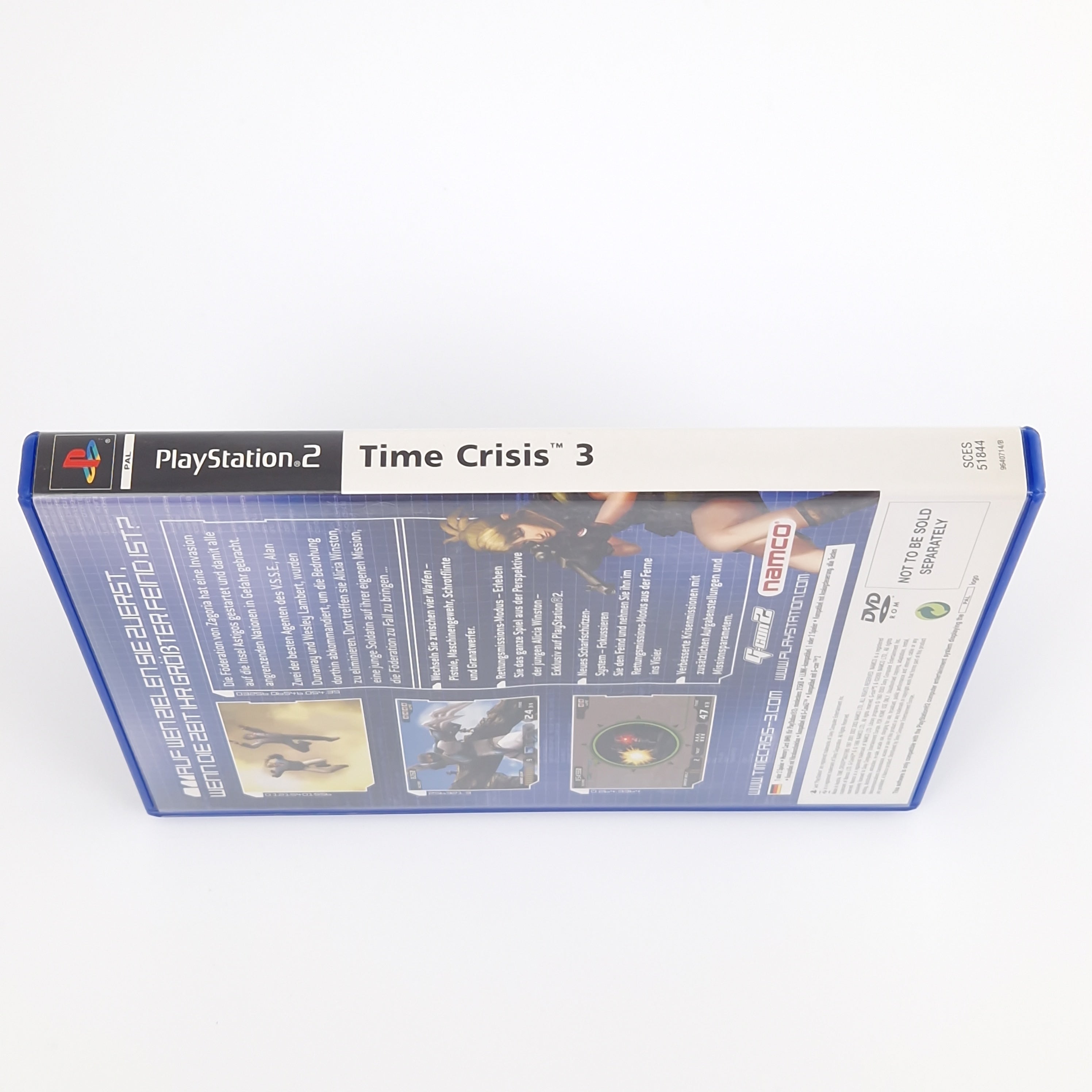 Playstation 2 Spiel – Time Crisis 3 (PS2 PAL OVP)